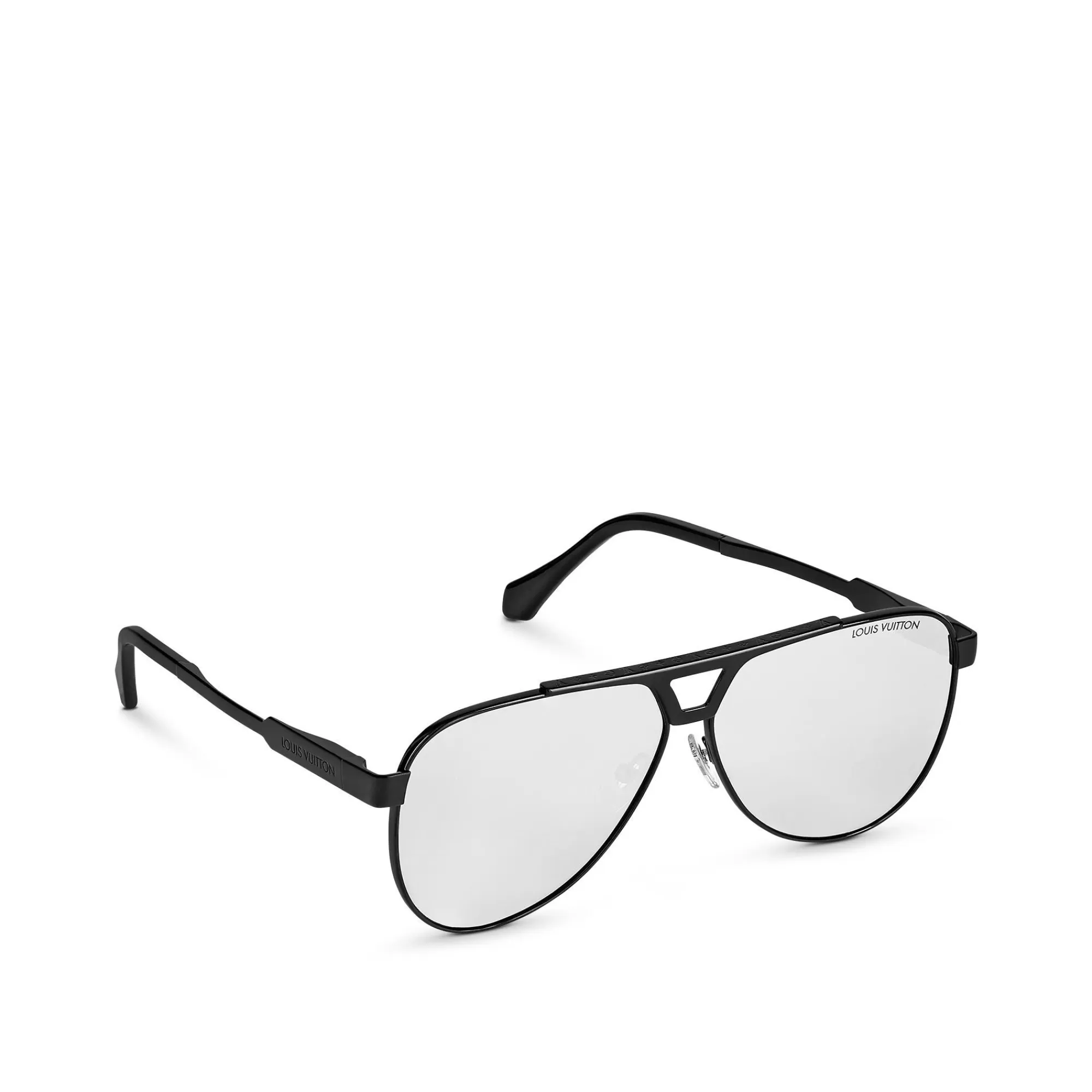 Discount Louis Vuitton 1.1 Evidence Metal Pilot Sunglasses