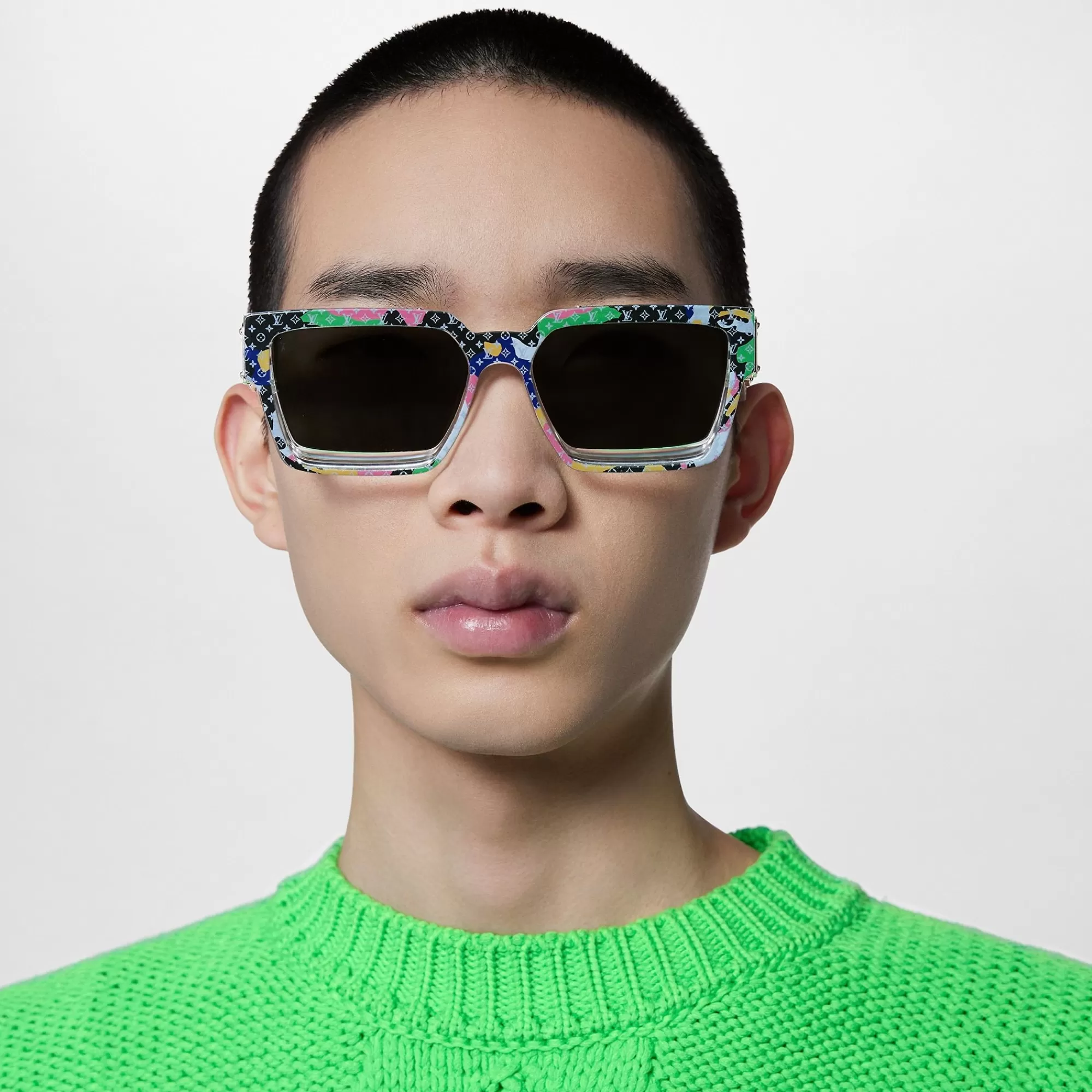 Best Louis Vuitton 1.1 Millionaires Square Sunglasses