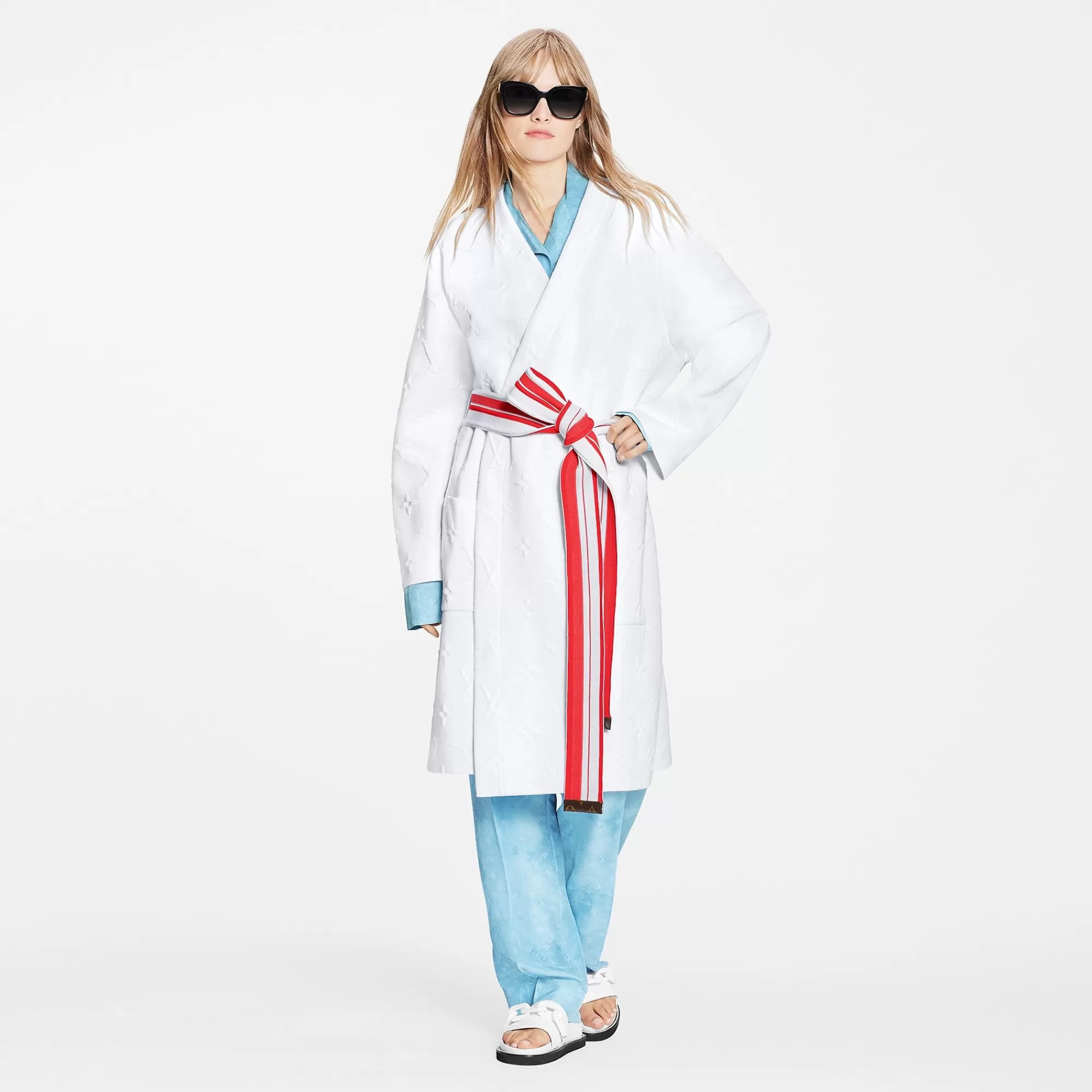 Fashion Louis Vuitton 3D Monogram Robe