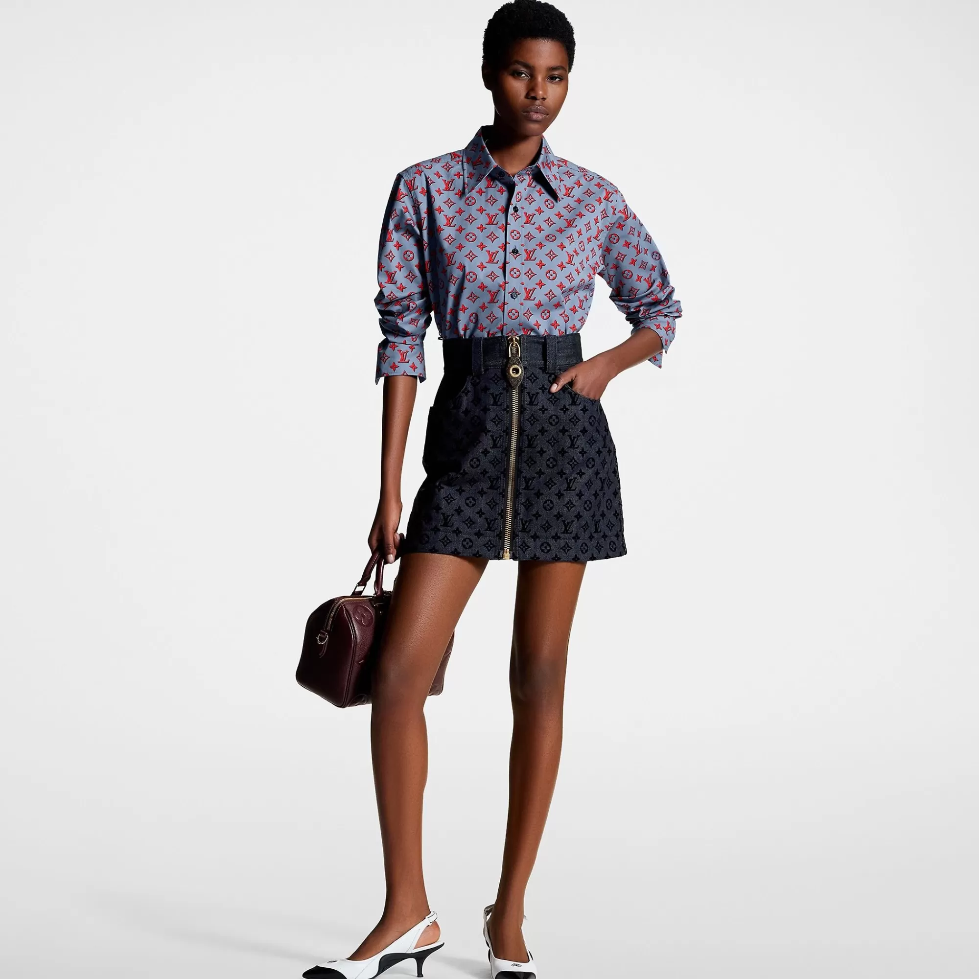 Outlet Louis Vuitton 3D Monogram Shirt