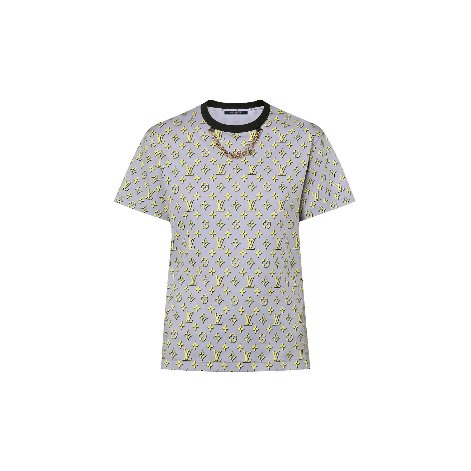 Flash Sale Louis Vuitton 3D Monogram T-Shirt Grey