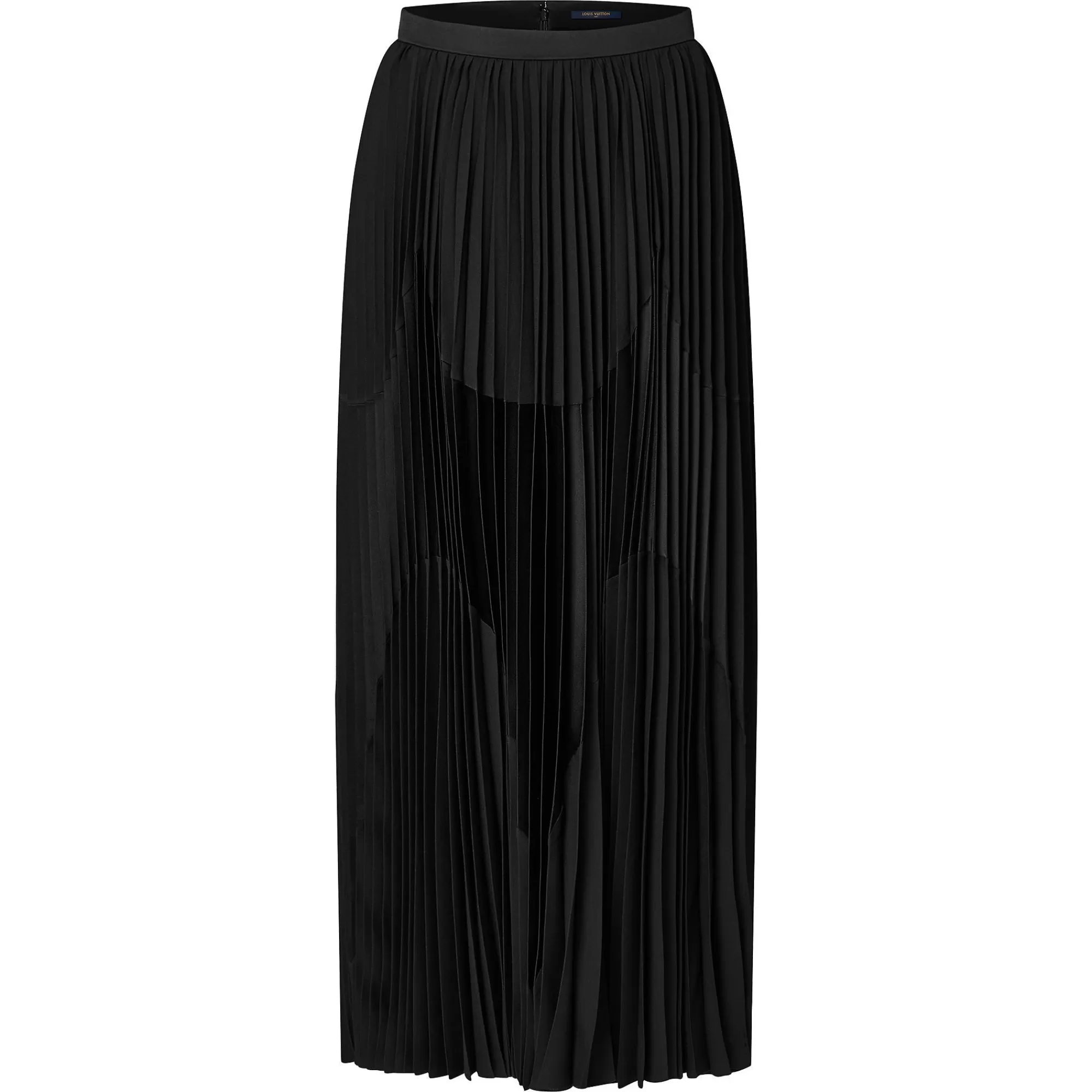Store Louis Vuitton Abstract Insert Pleated Skirt