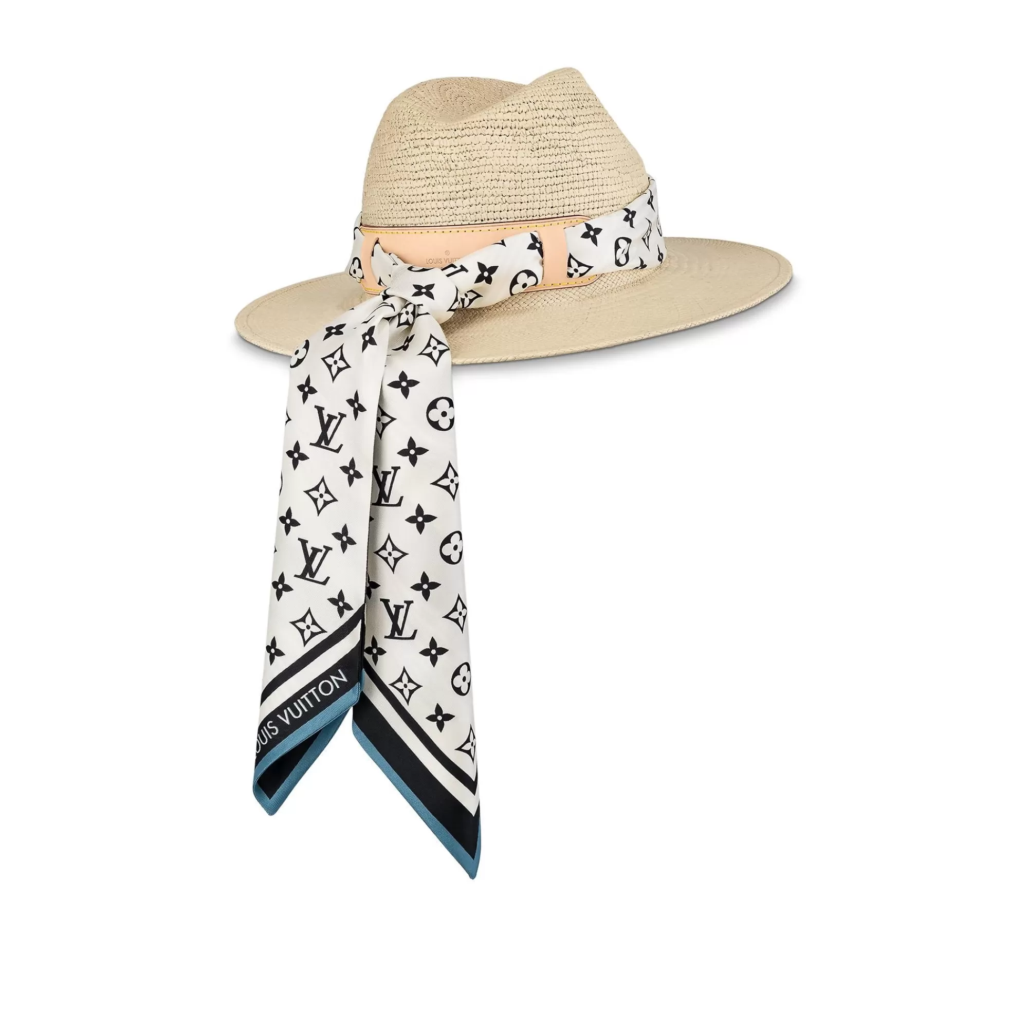 Shop Louis Vuitton Abstract Monogram Wave Hat