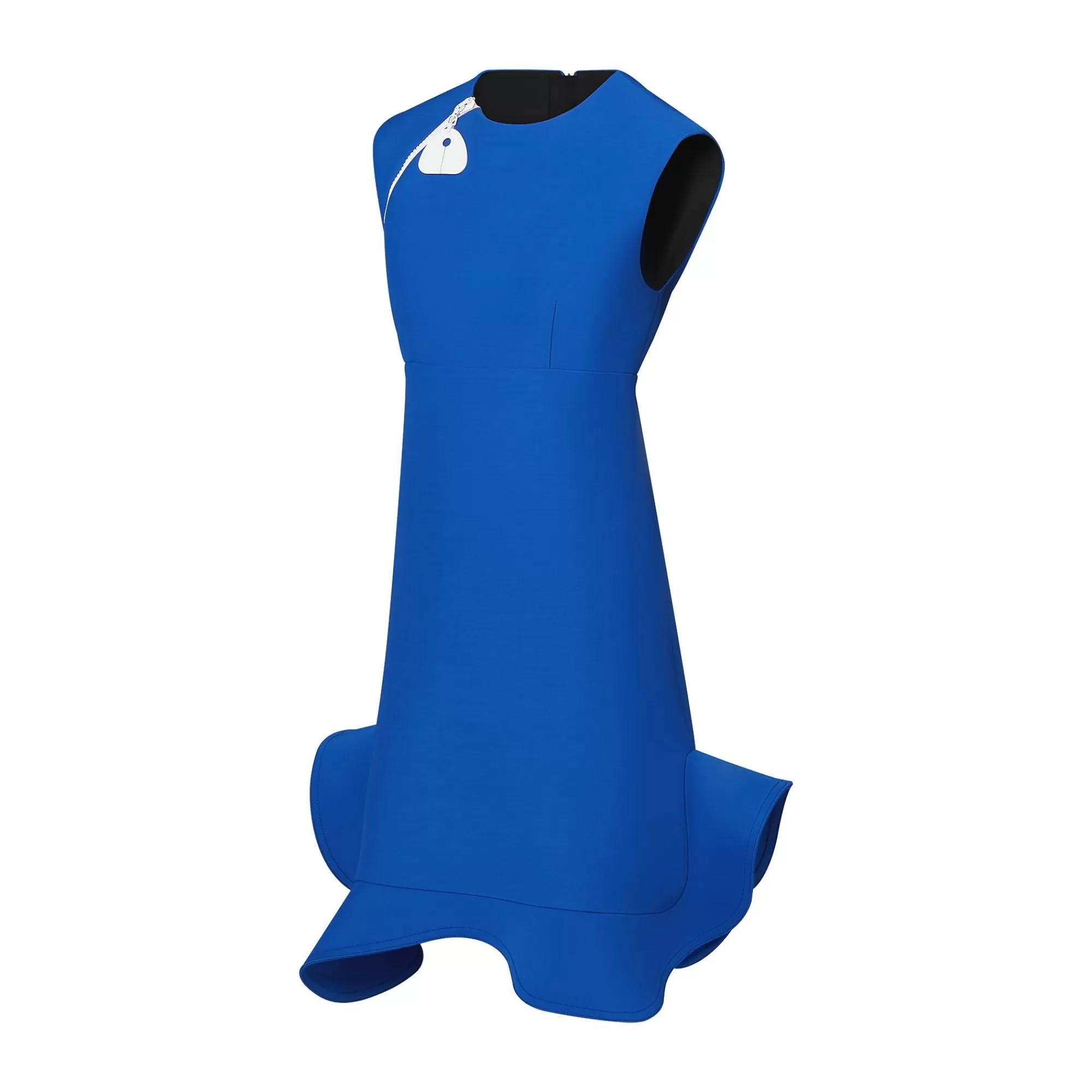 Shop Louis Vuitton A-Line Flounce Dress