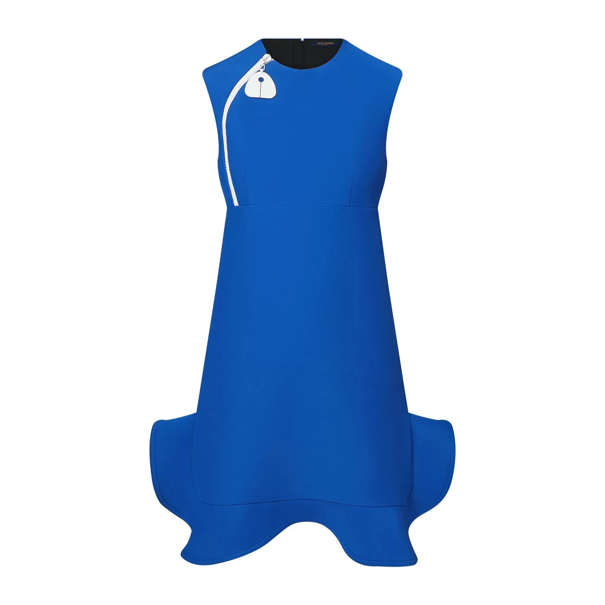 Shop Louis Vuitton A-Line Flounce Dress