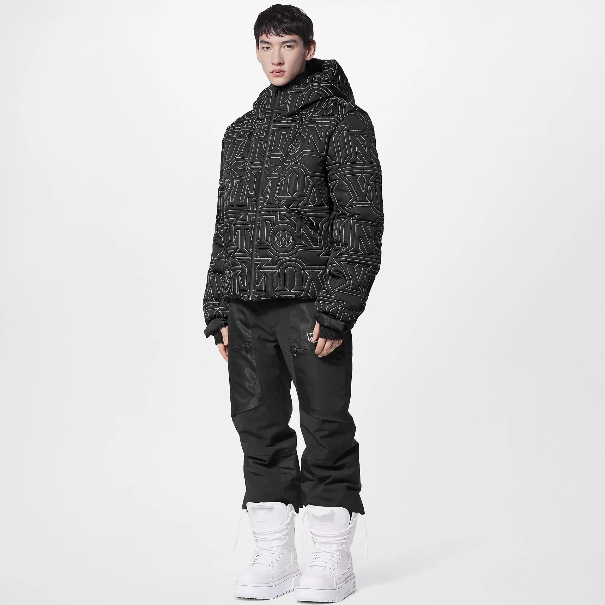 Store Louis Vuitton Allover Vuitton Snow Down Jacket