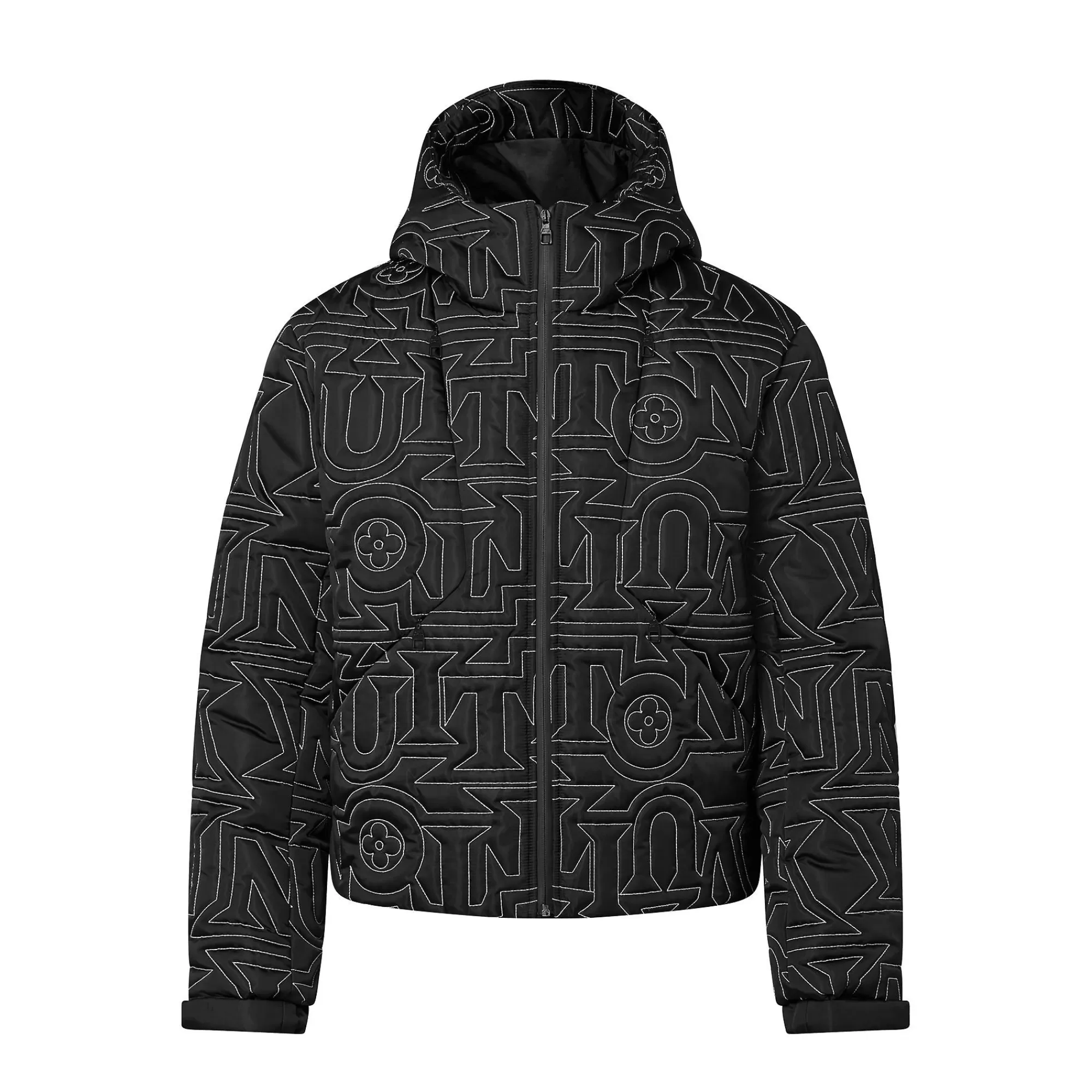 Store Louis Vuitton Allover Vuitton Snow Down Jacket