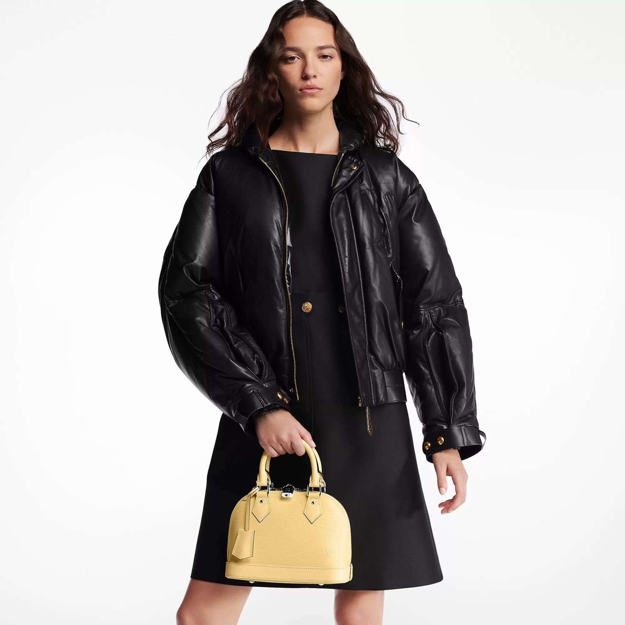 Fashion Louis Vuitton Alma Bb Jaune Plume