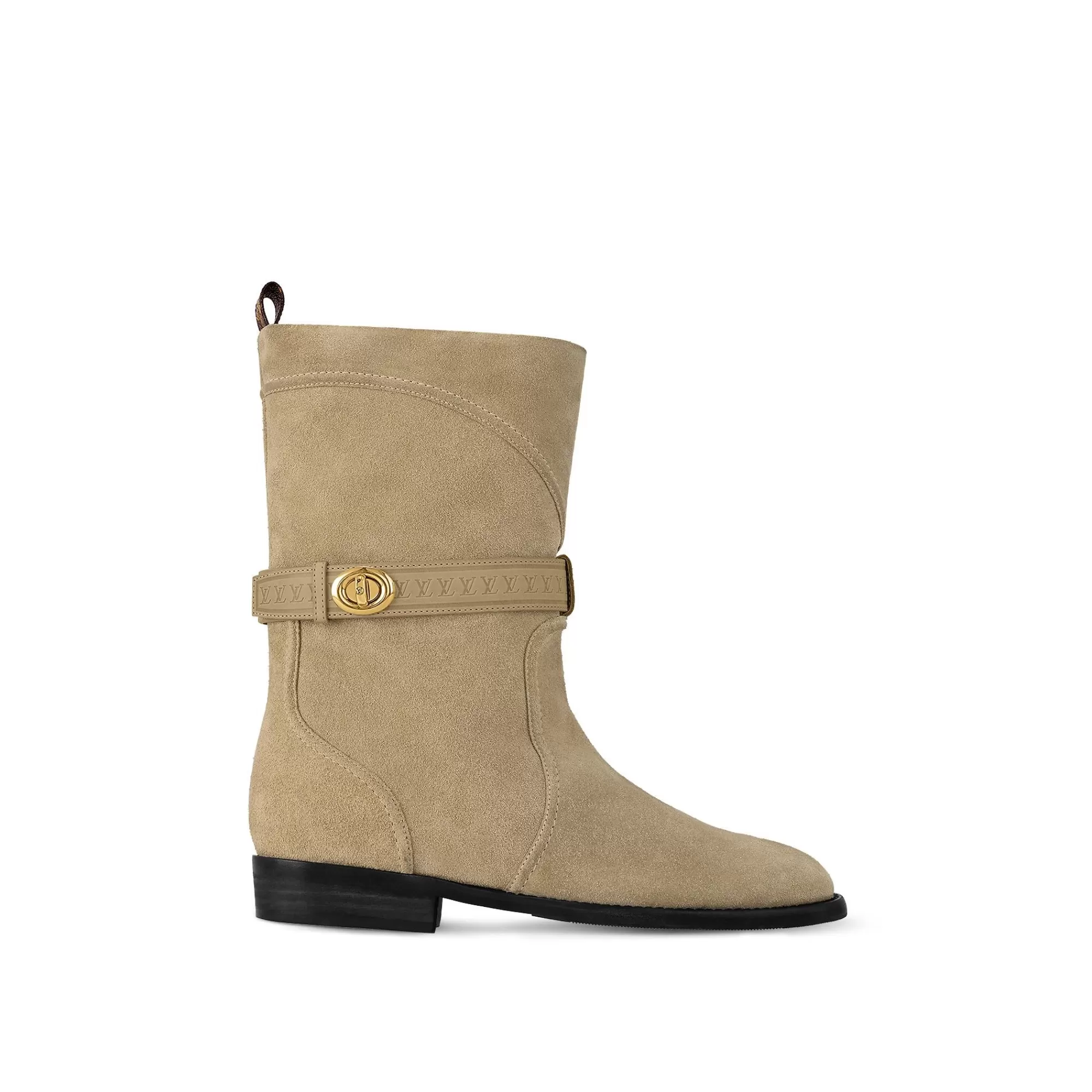 New Louis Vuitton Amiral Flat Half Boot