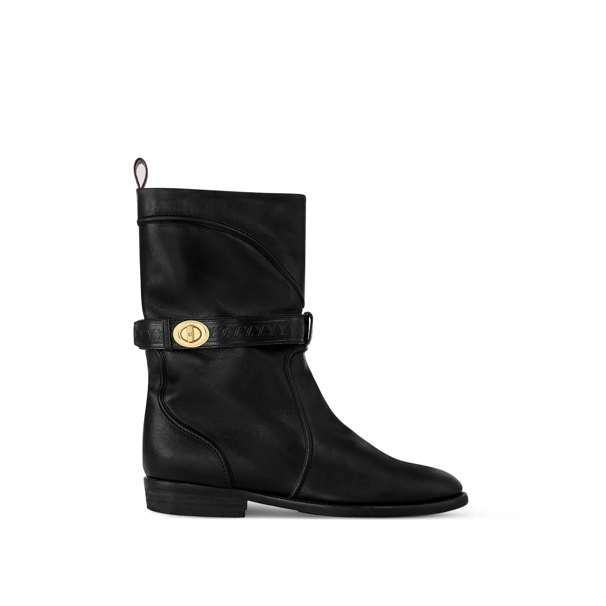 Online Louis Vuitton Amiral Flat Half Boot