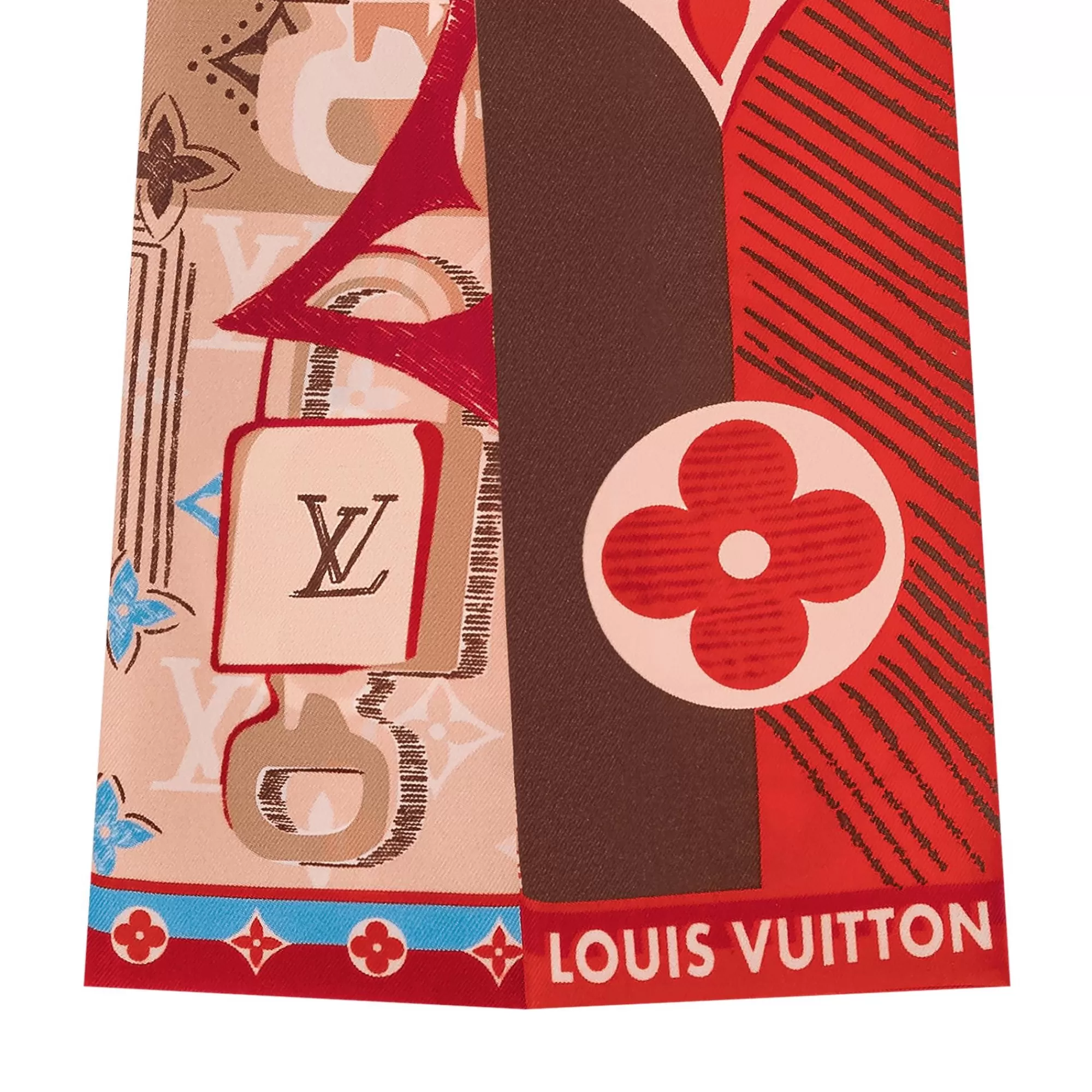 Shop Louis Vuitton Arty Lv Unlocked Bandeau Poppy