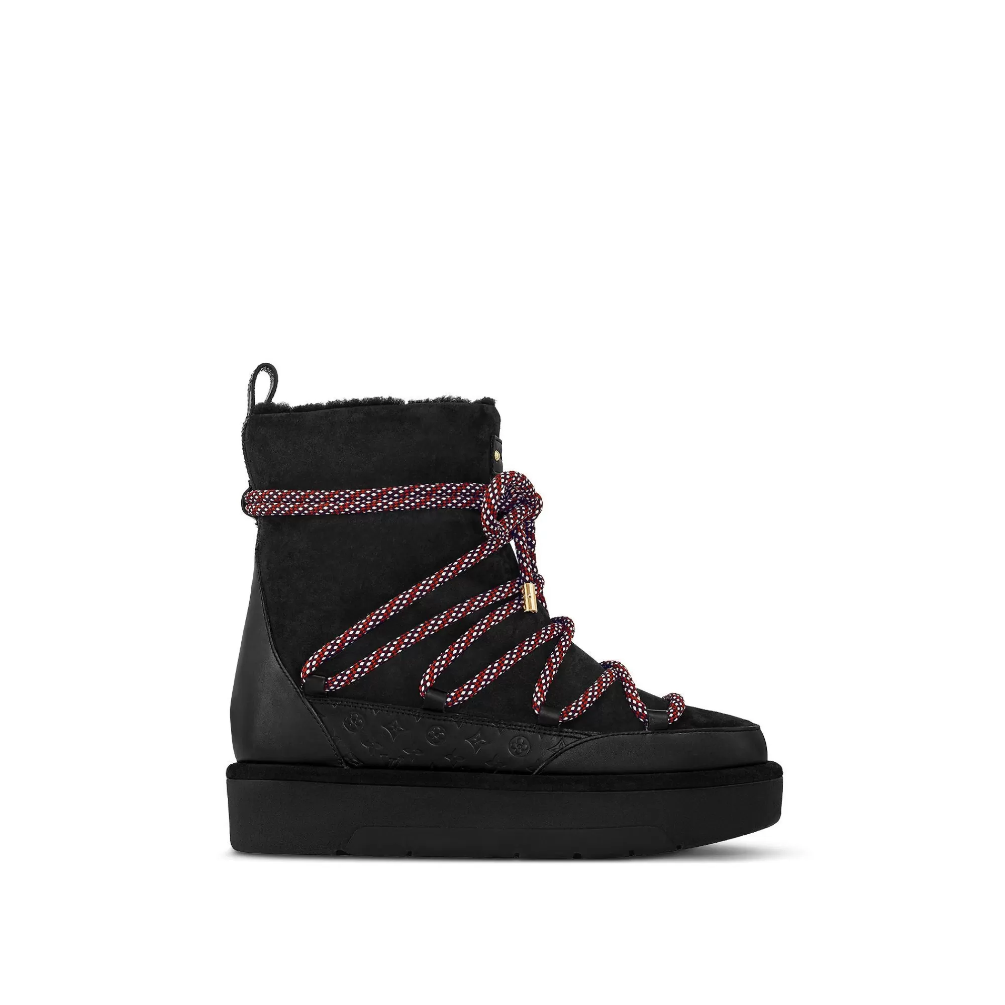Online Louis Vuitton Aspen Platform Ankle Boot Black