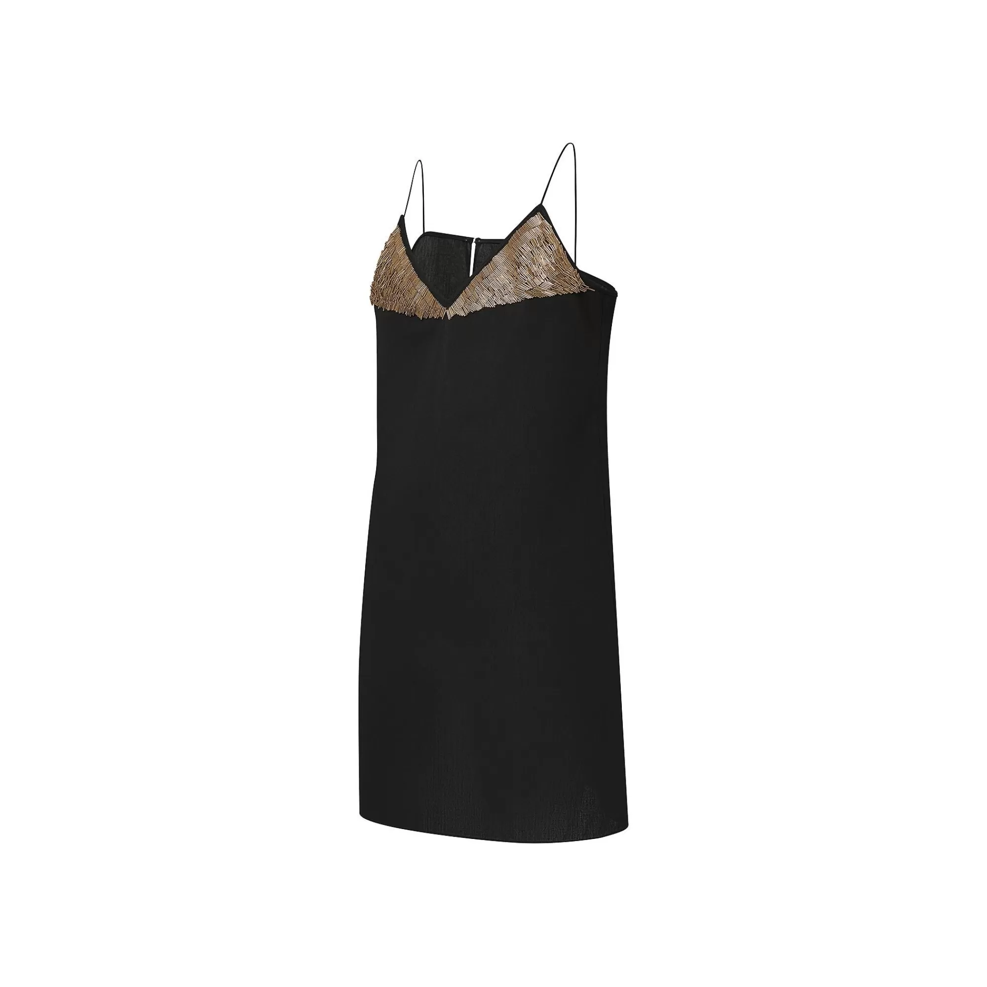 New Louis Vuitton Bead Embroidery Slip Dress