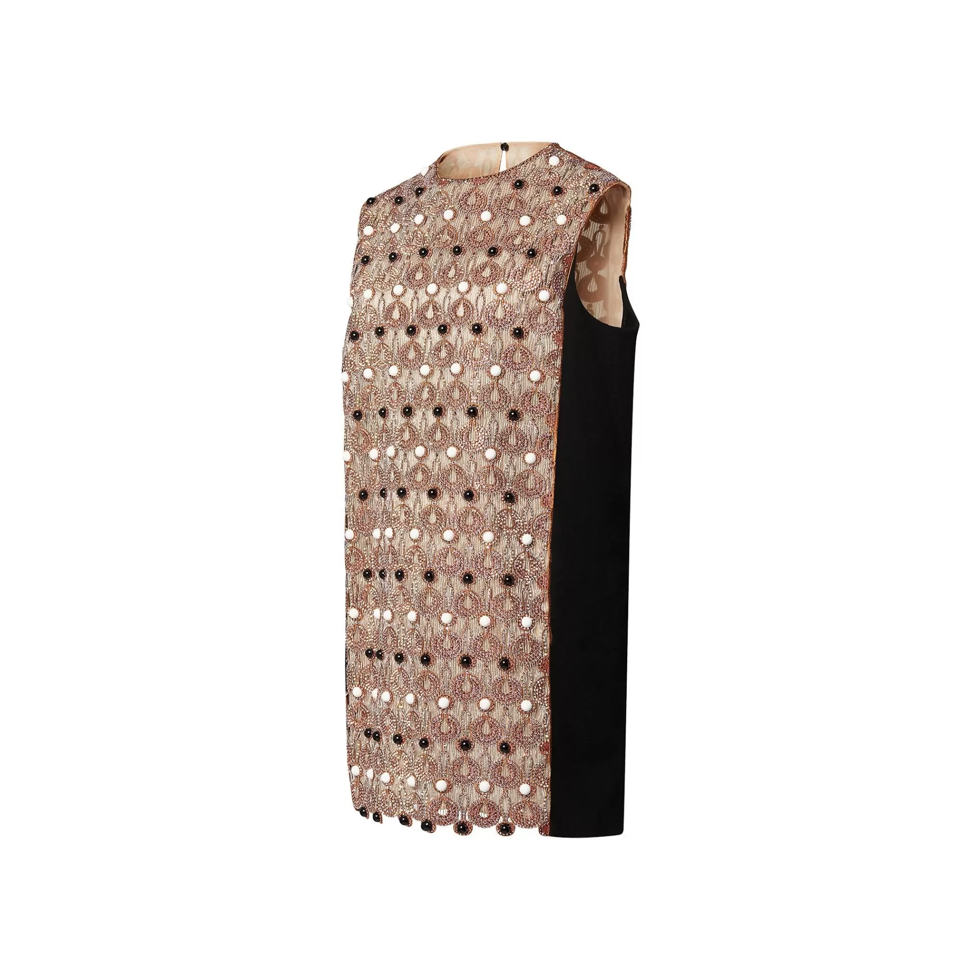 Cheap Louis Vuitton Beaded Embroidered Mini Dress