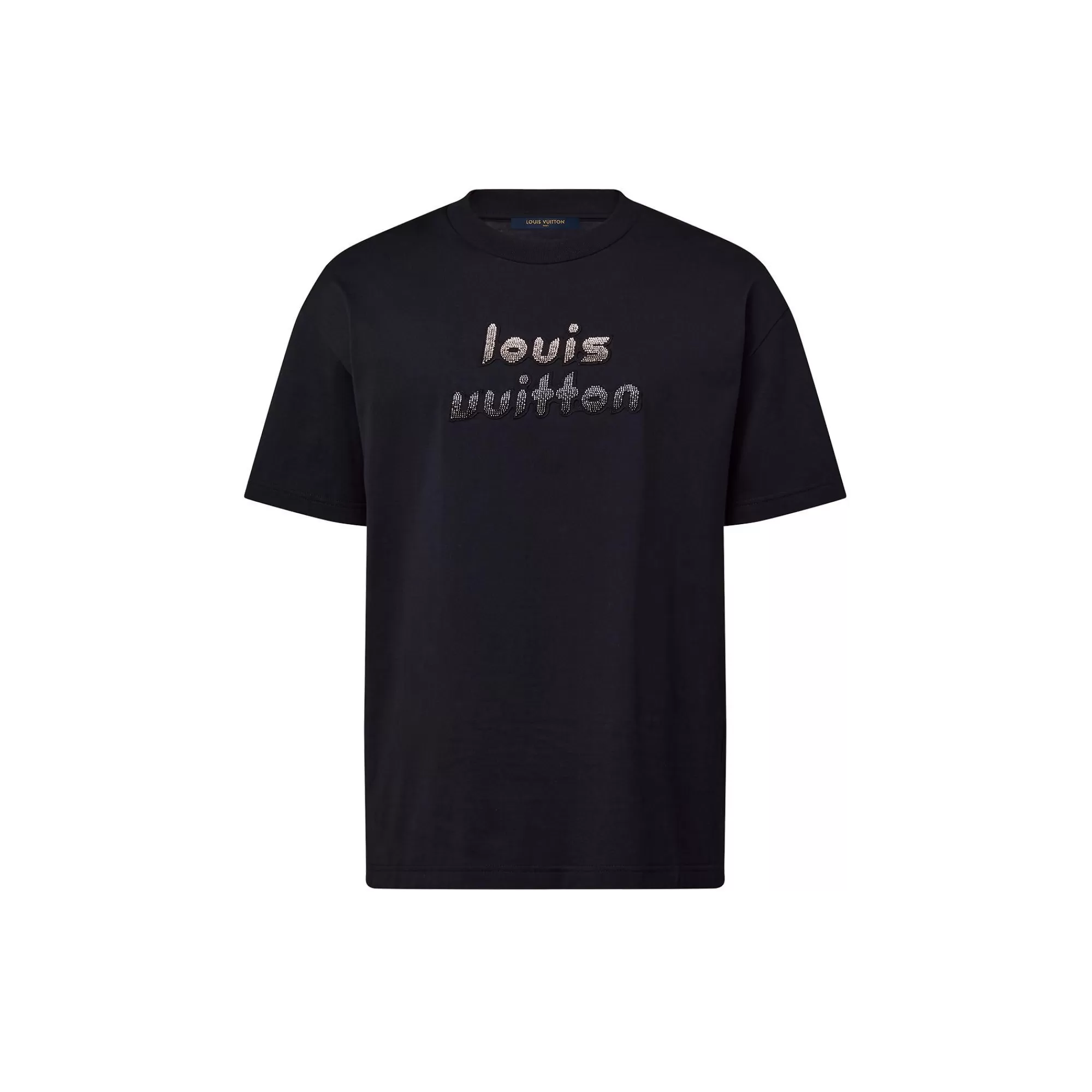 Flash Sale Louis Vuitton Bead-Embroidered Cotton T-Shirt