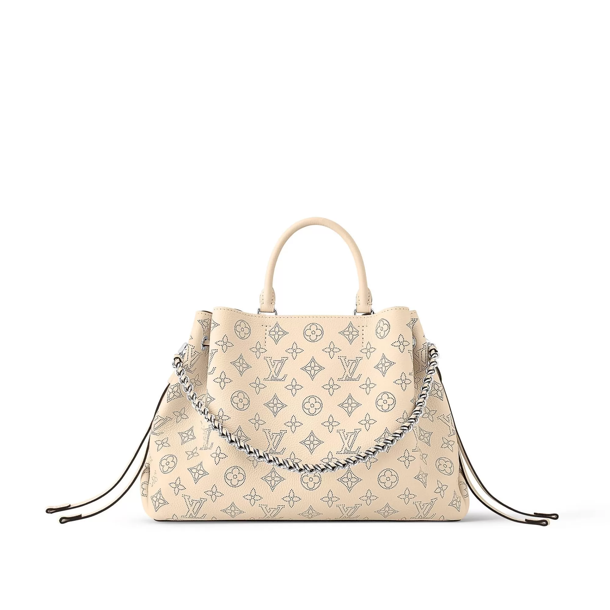 Shop Louis Vuitton Bella Tote Cream