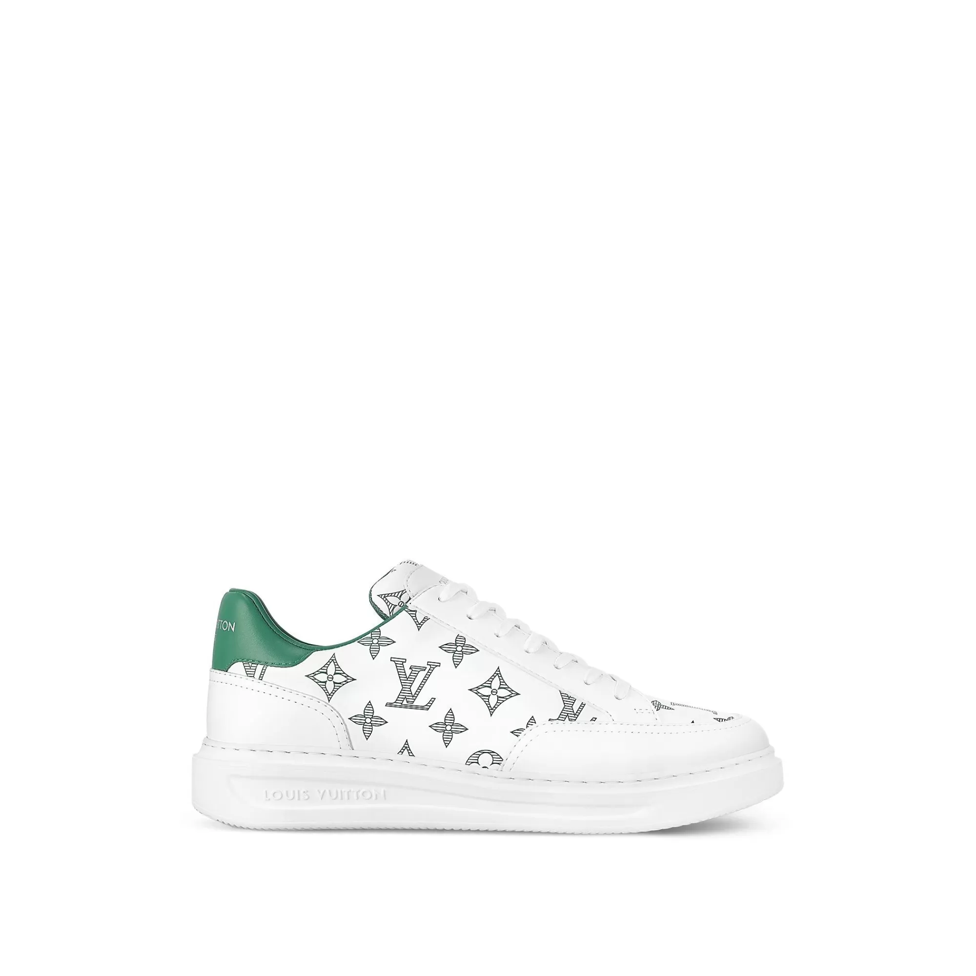 New Louis Vuitton Beverly Hills Sneaker Green