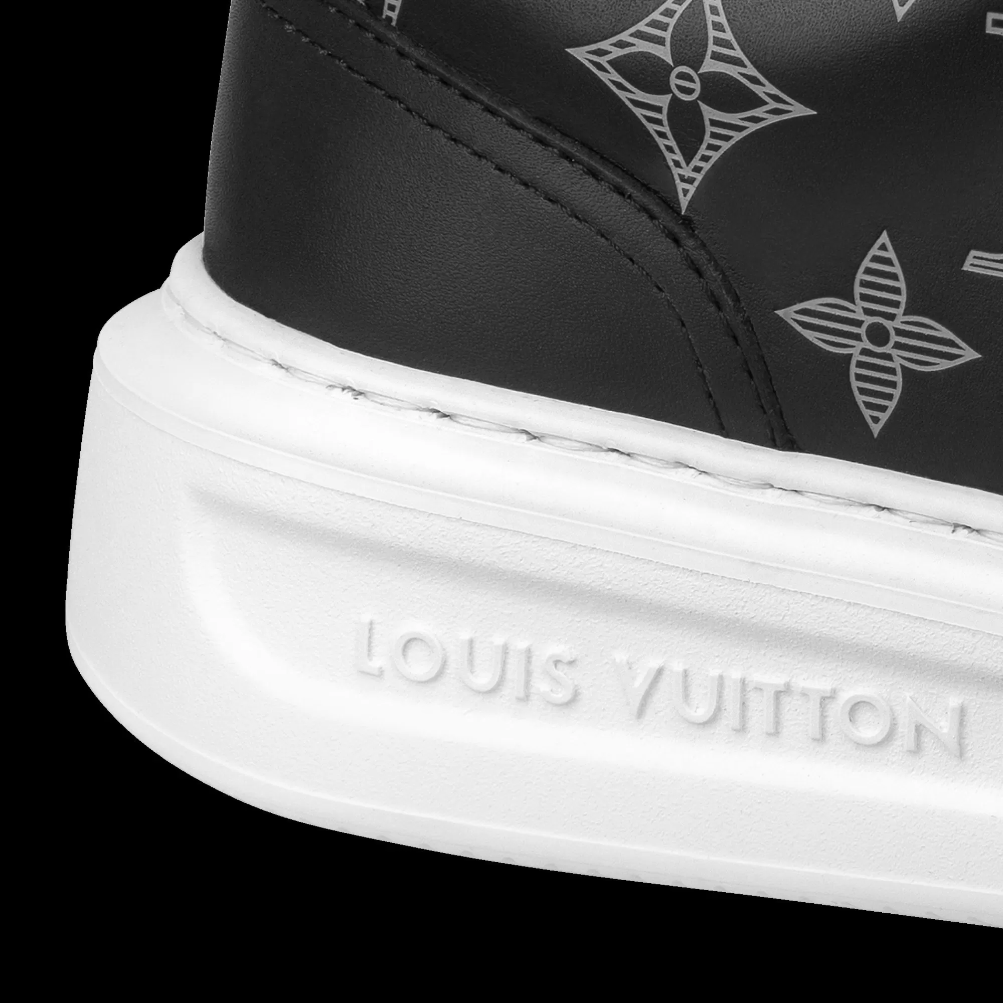 Shop Louis Vuitton Beverly Hills Sneaker Black