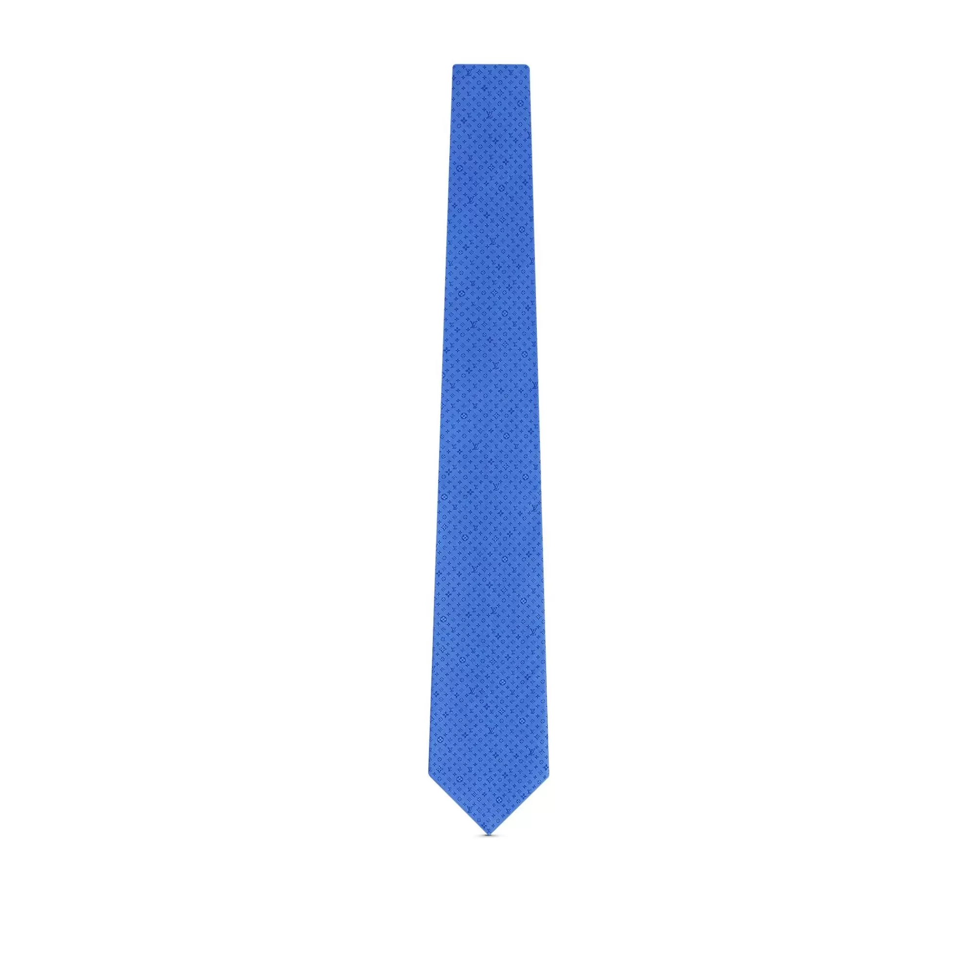 Shop Louis Vuitton Beyond Monogram Tie Blue