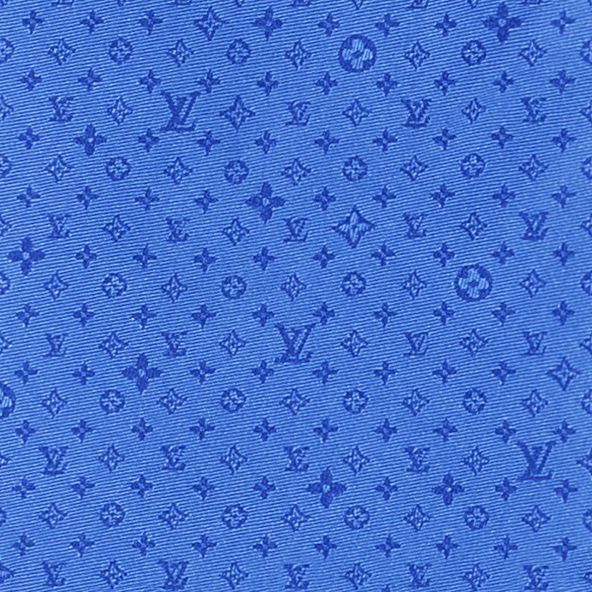 Shop Louis Vuitton Beyond Monogram Tie Blue