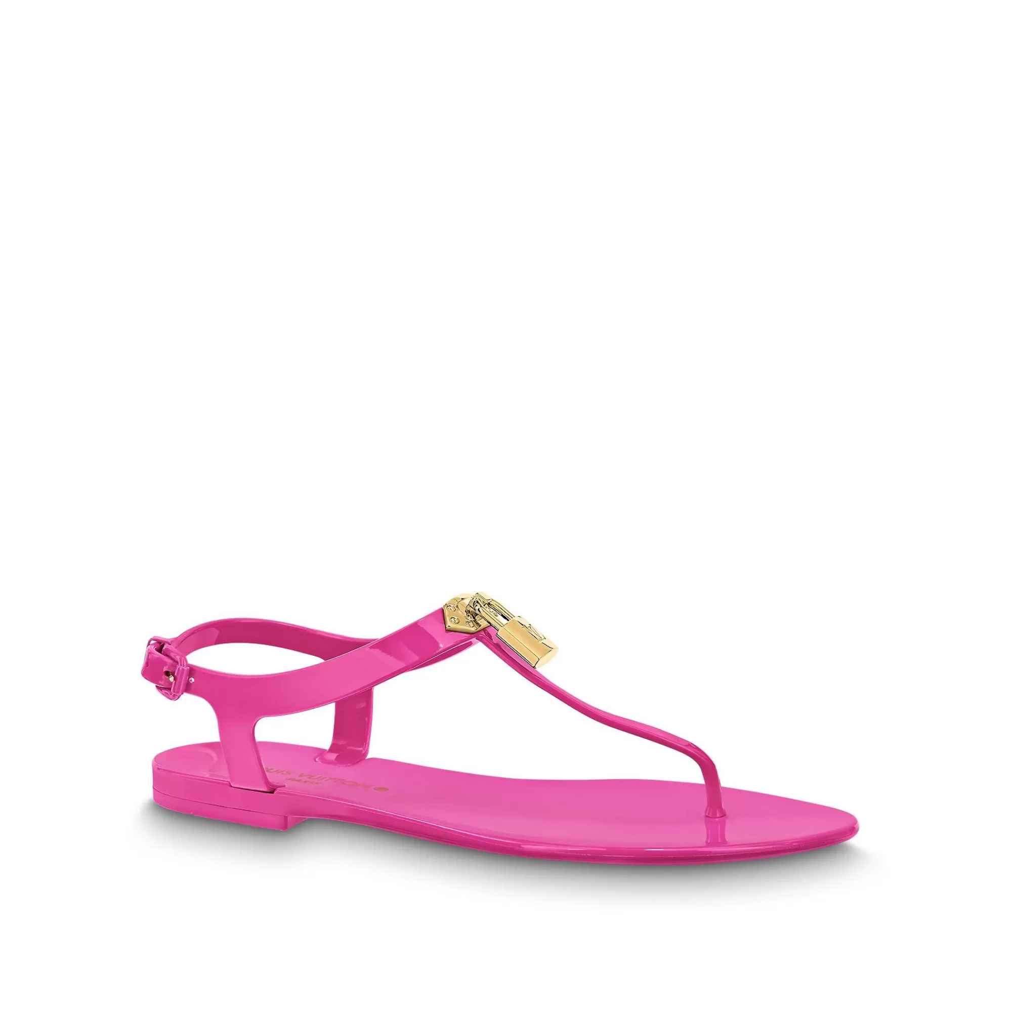 Flash Sale Louis Vuitton Bikini Flat Sandal Fuchsia