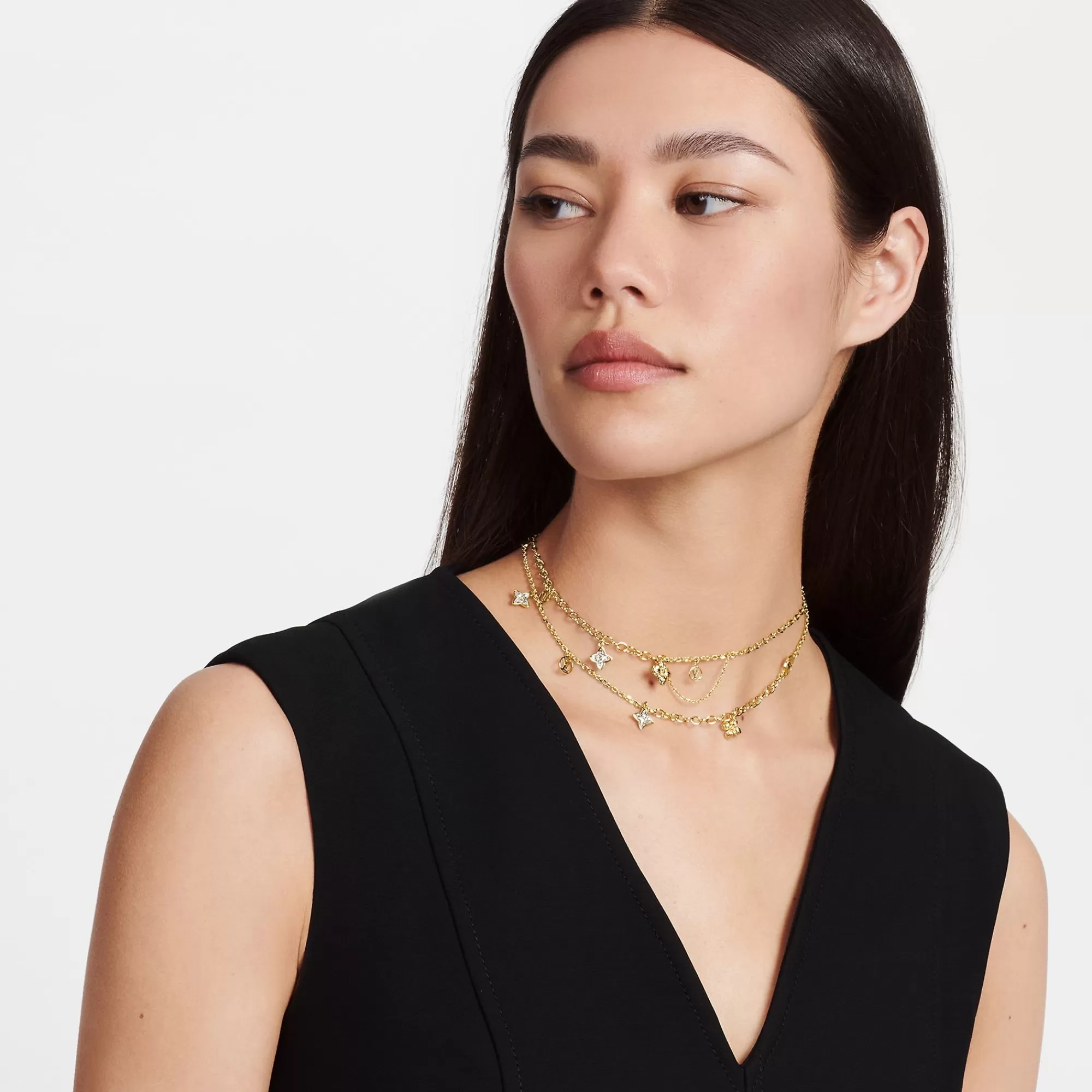 Cheap Louis Vuitton Blooming Strass Necklace