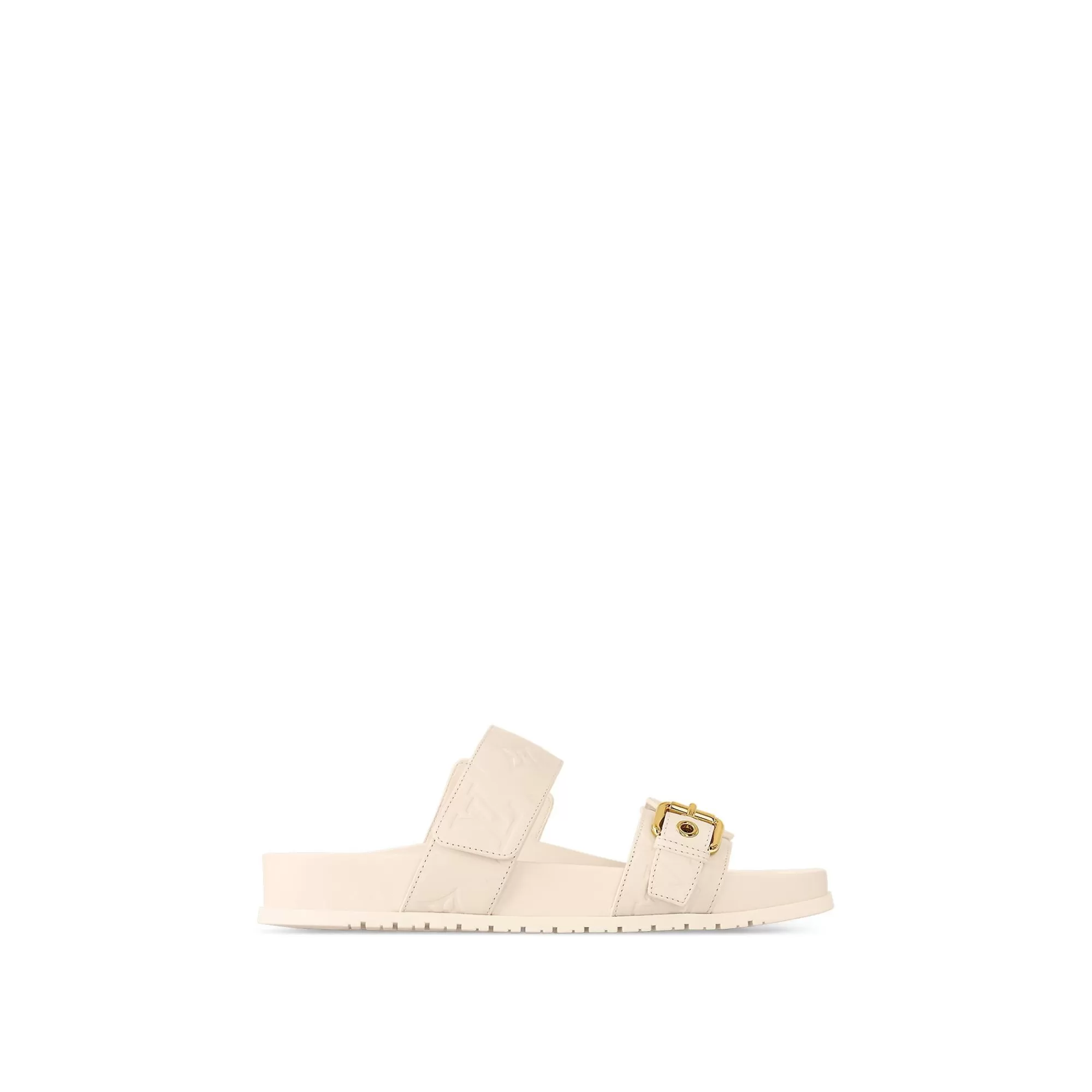 Fashion Louis Vuitton Bom Dia Flat Comfort Mule Ivory