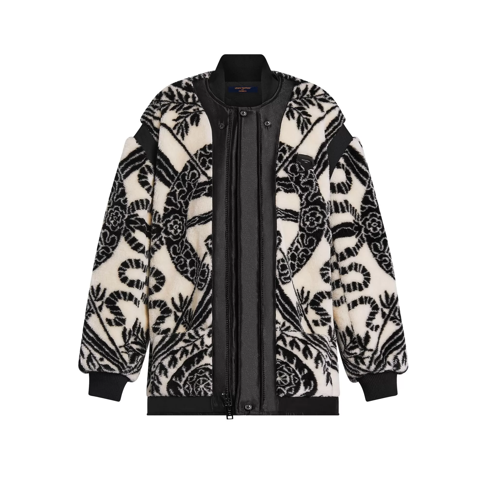 Store Louis Vuitton Bow Jacquard Fleece Jacket