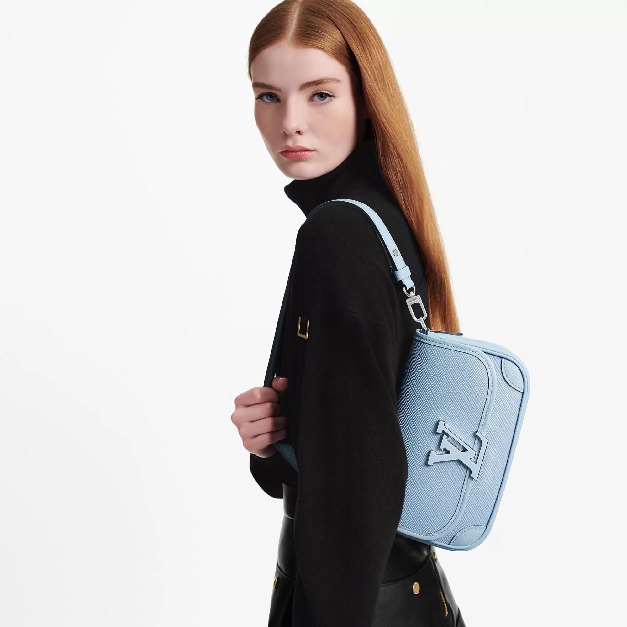 Shop Louis Vuitton Buci Blue Cloud