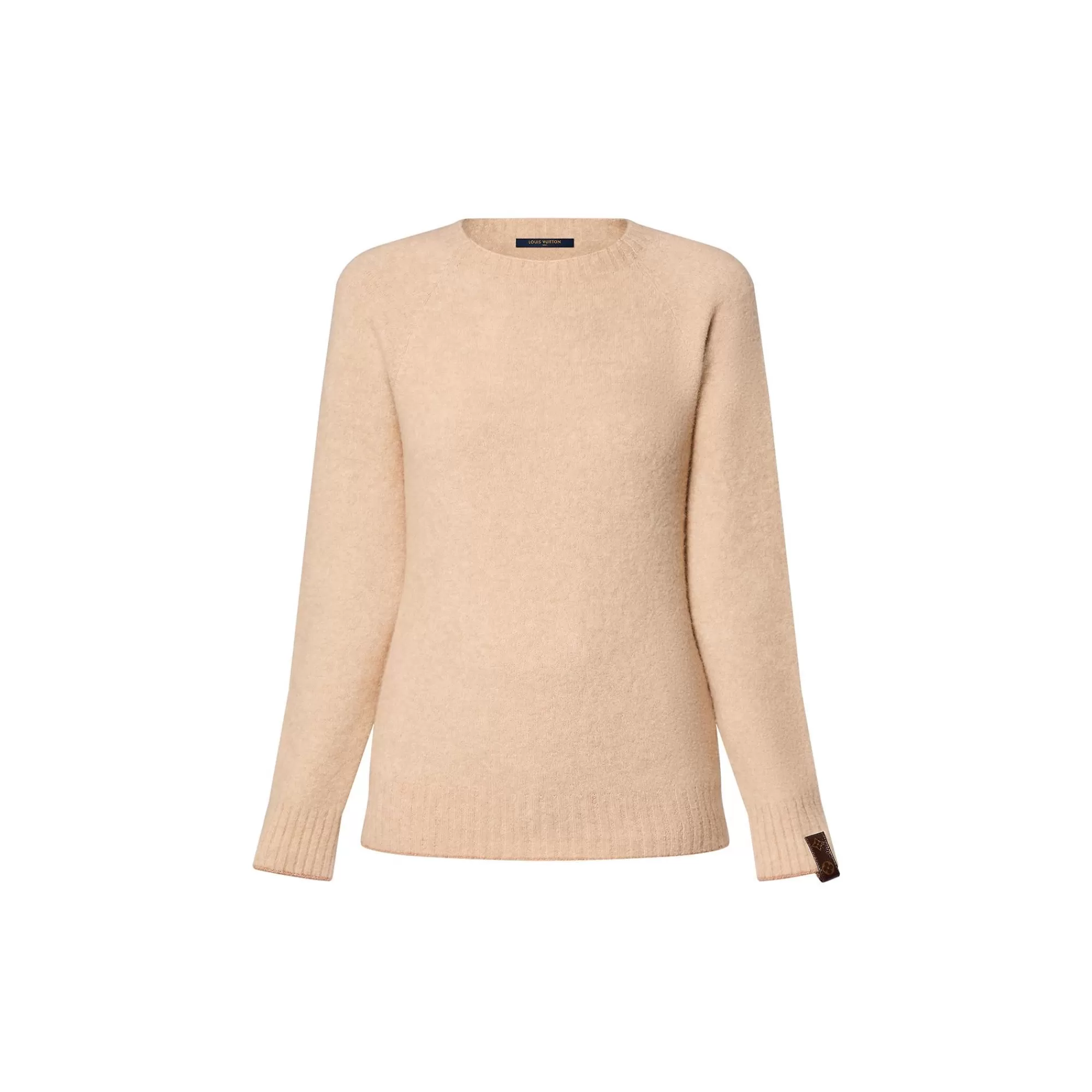 Shop Louis Vuitton Camel Pullover