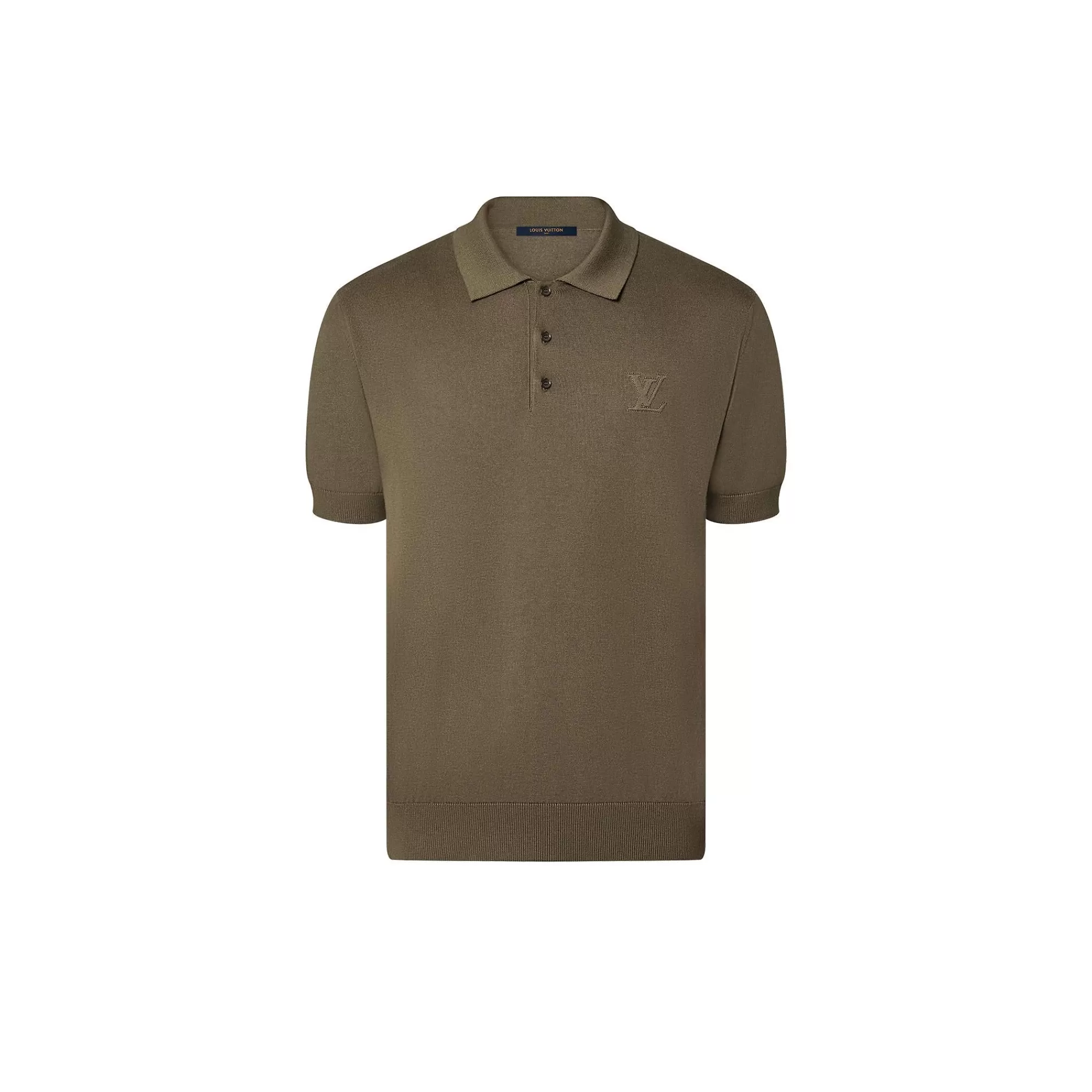 Cheap Louis Vuitton Cashmere And Cotton Blend Short-Sleeved Polo