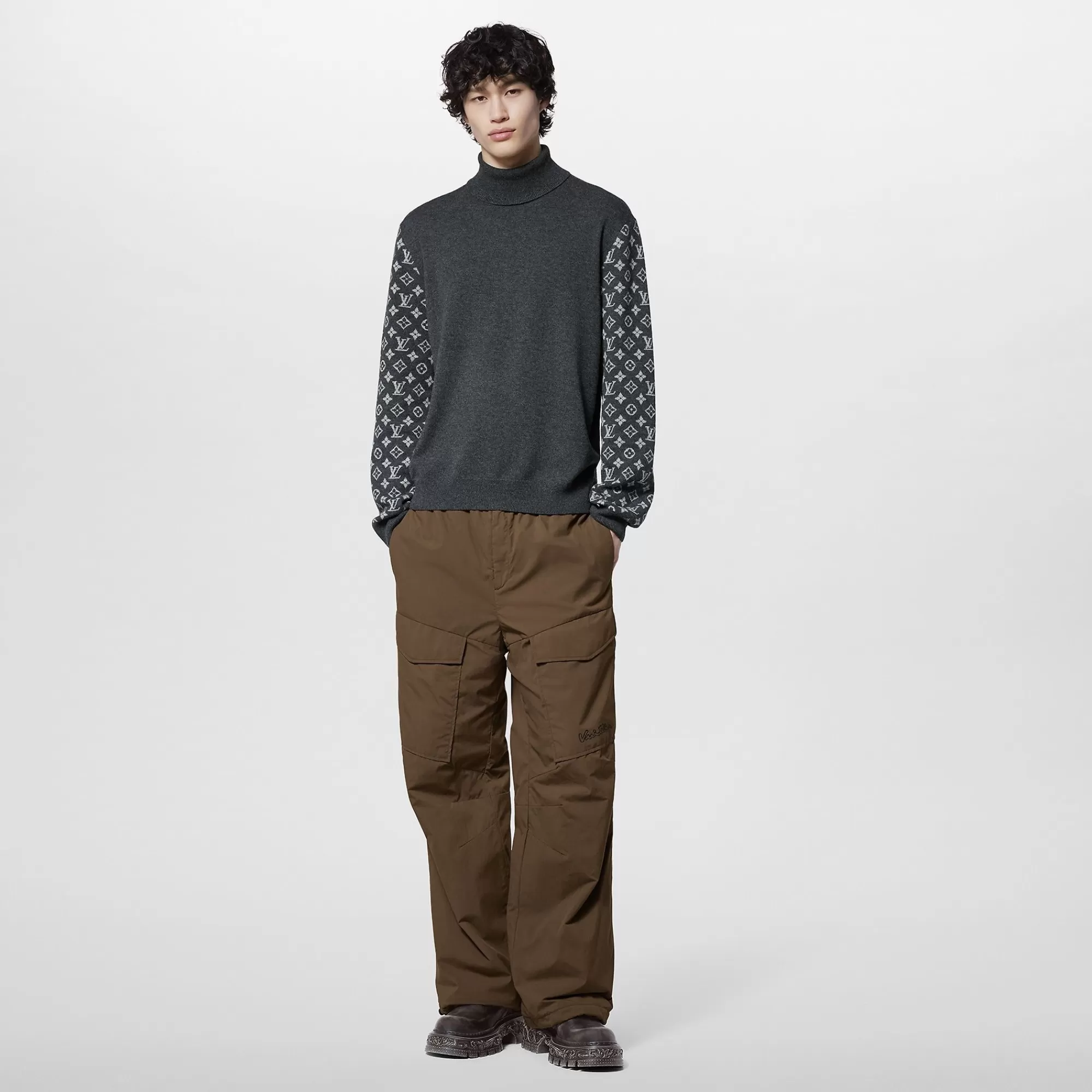 Fashion Louis Vuitton Cashmere Blend Turtleneck