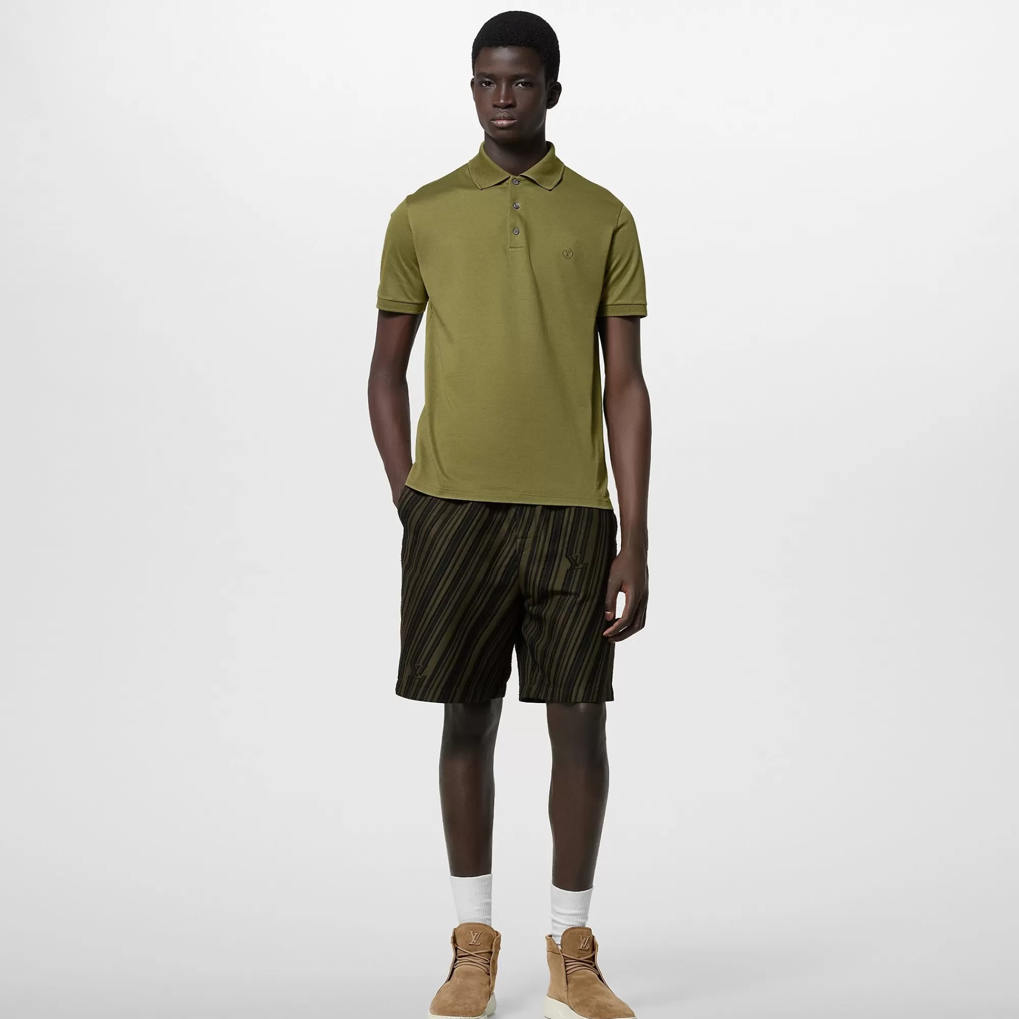 Best Sale Louis Vuitton Casual Cotton Jacquard Shorts