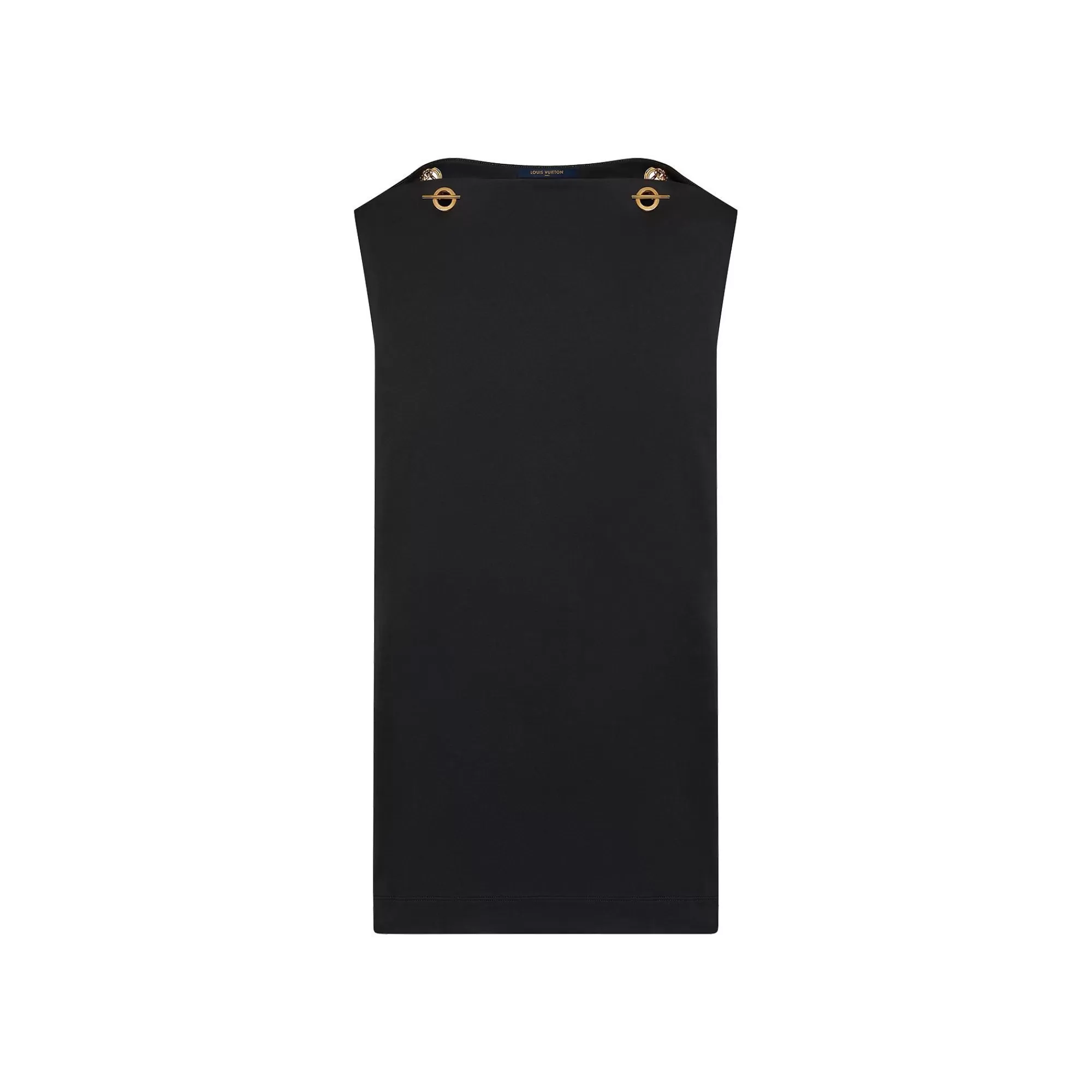 Store Louis Vuitton Chain Shoulder T-Shirt Dress
