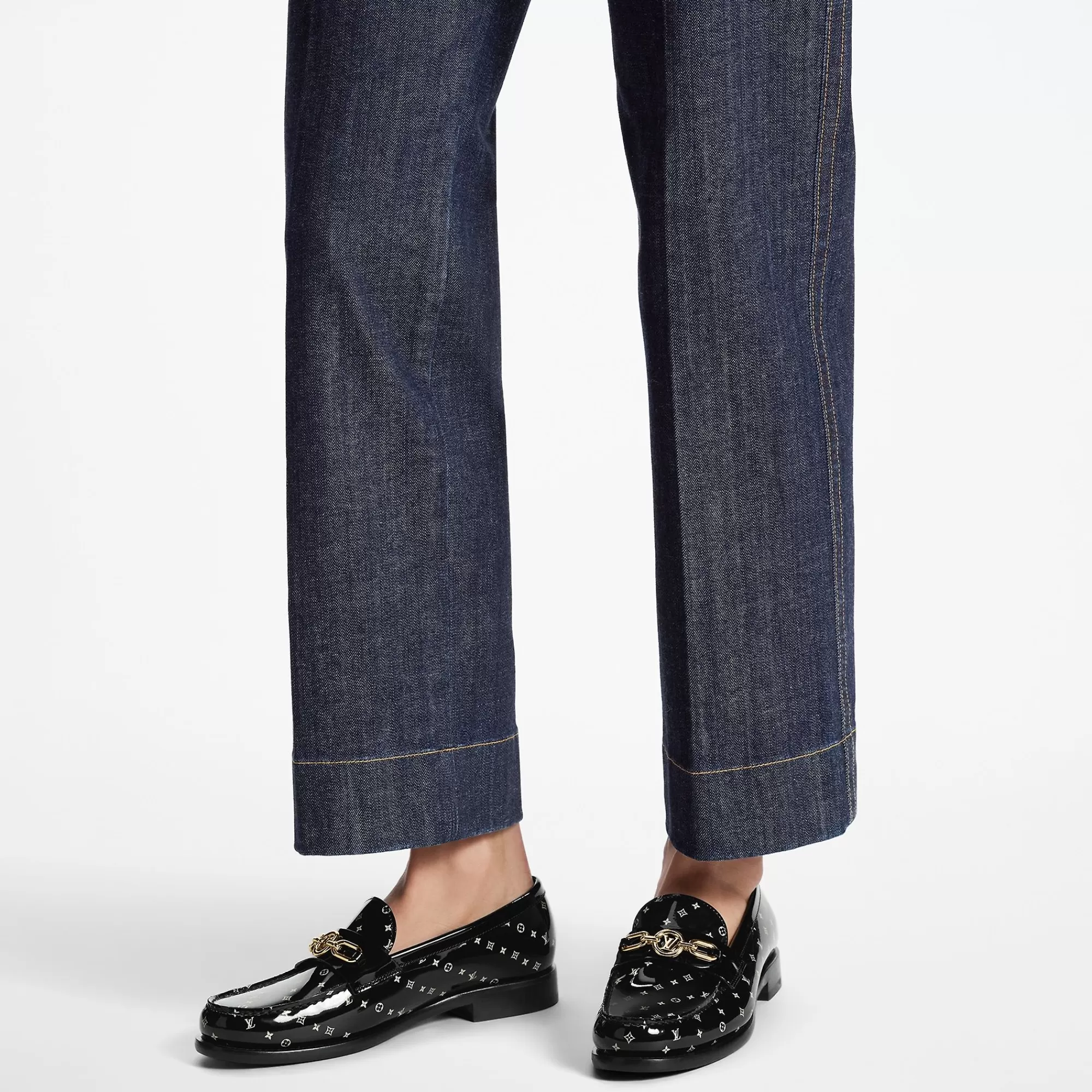Sale Louis Vuitton Chess Flat Loafer