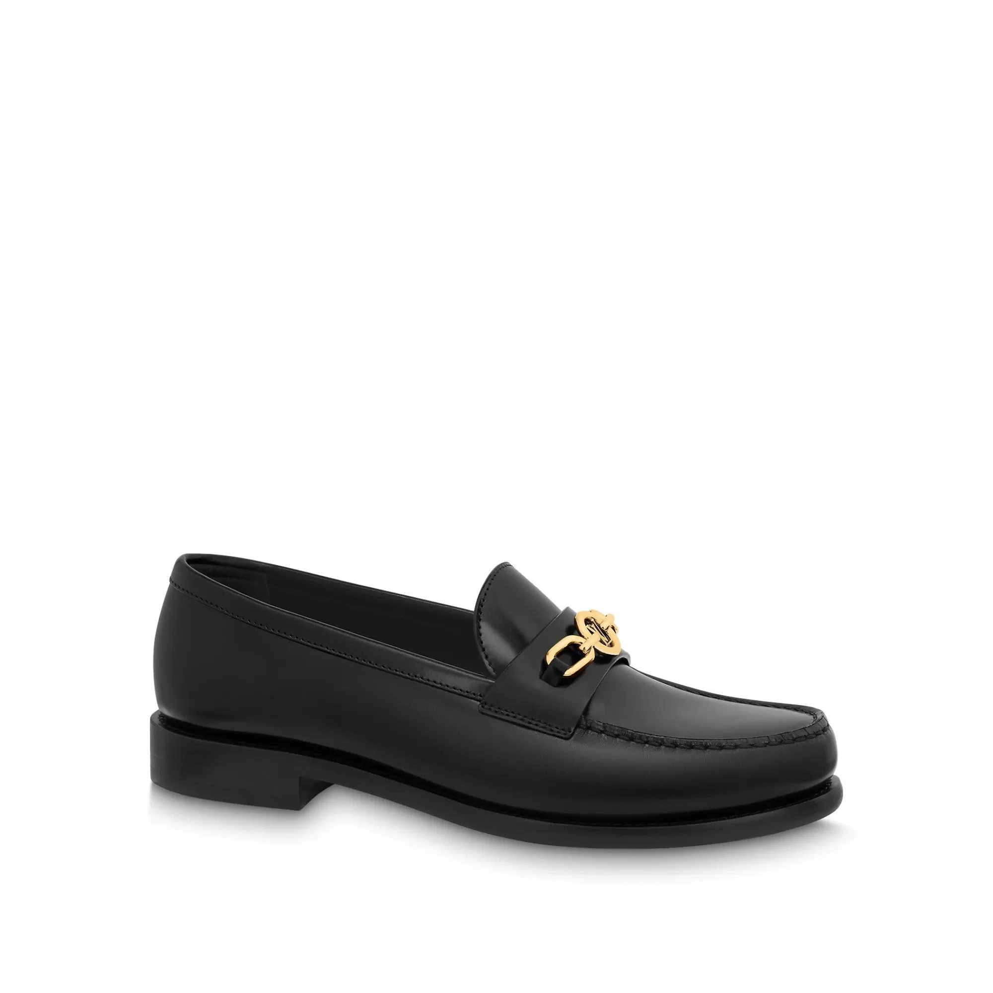 Best Louis Vuitton Chess Flat Loafer Black