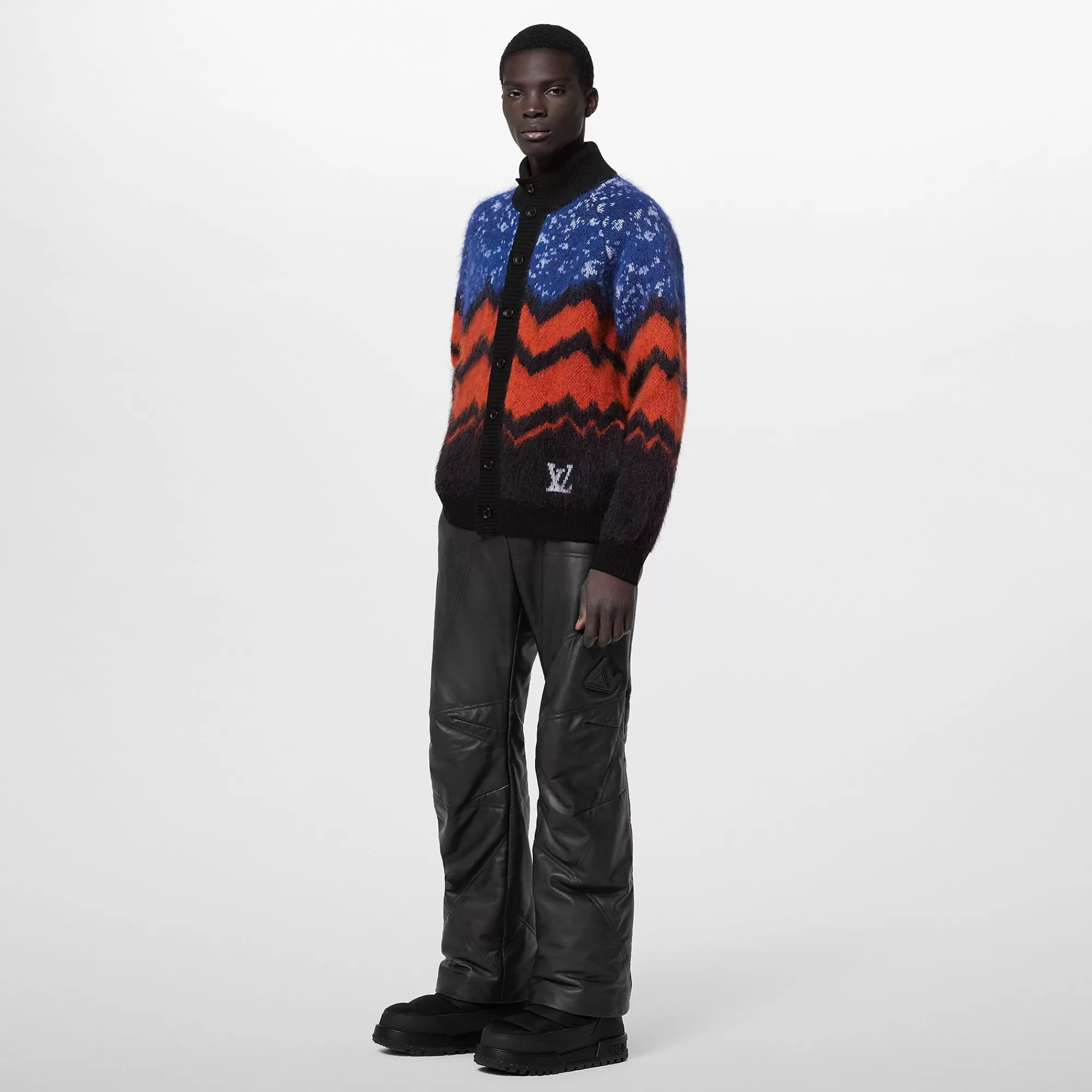 Sale Louis Vuitton Chunky Wool Cardigan