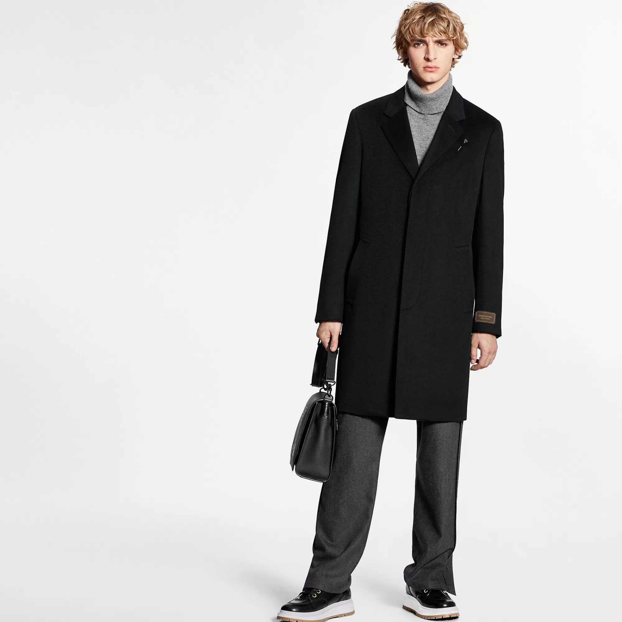 Online Louis Vuitton Classic Single-Breasted Coat