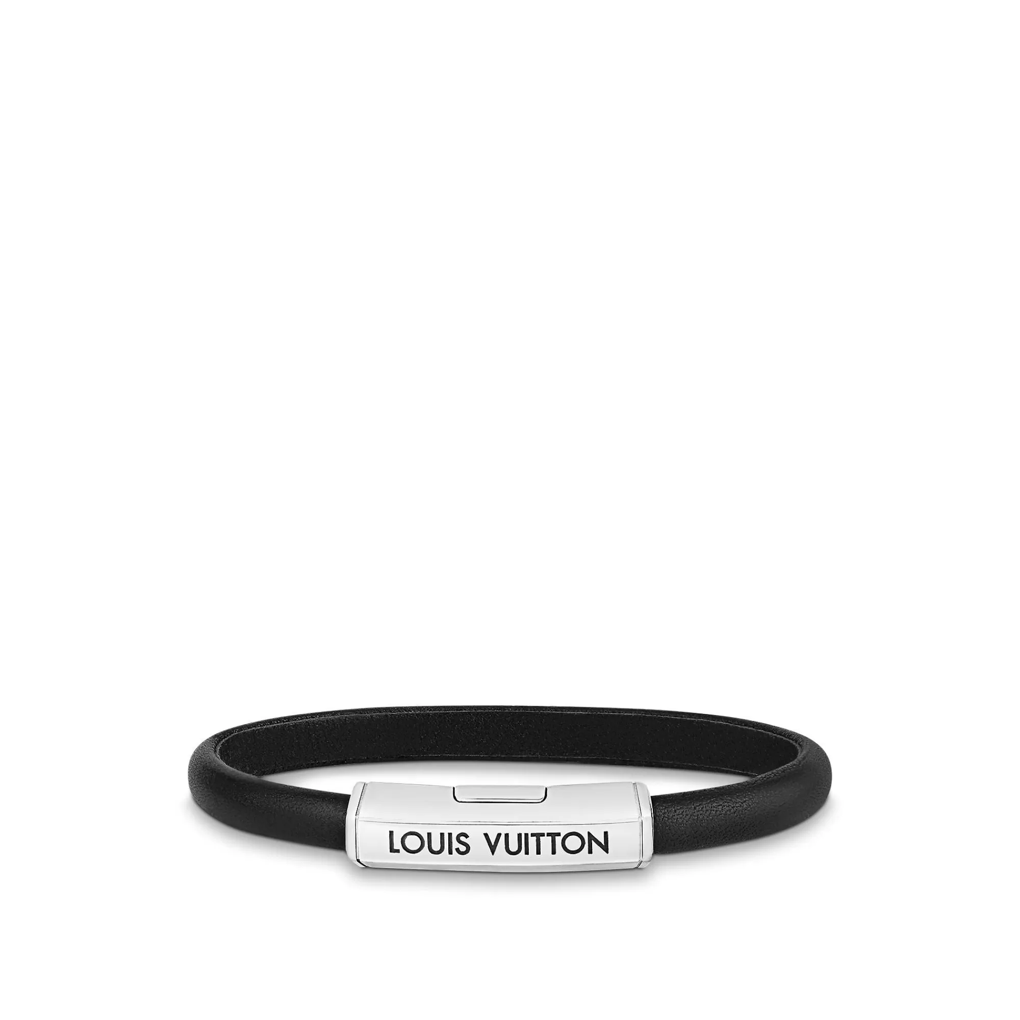 Best Sale Louis Vuitton Clip It Bracelet Black