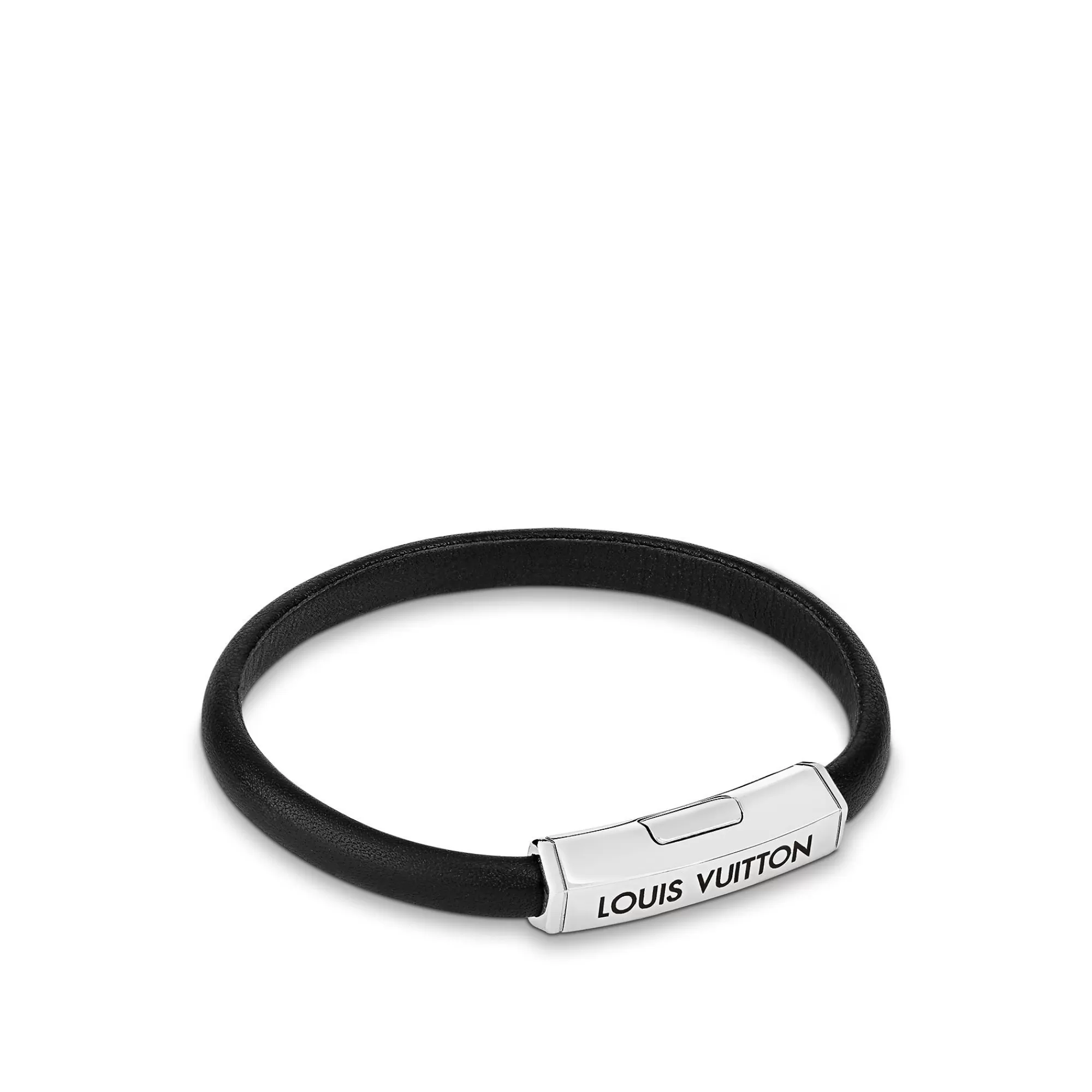 Best Sale Louis Vuitton Clip It Bracelet Black