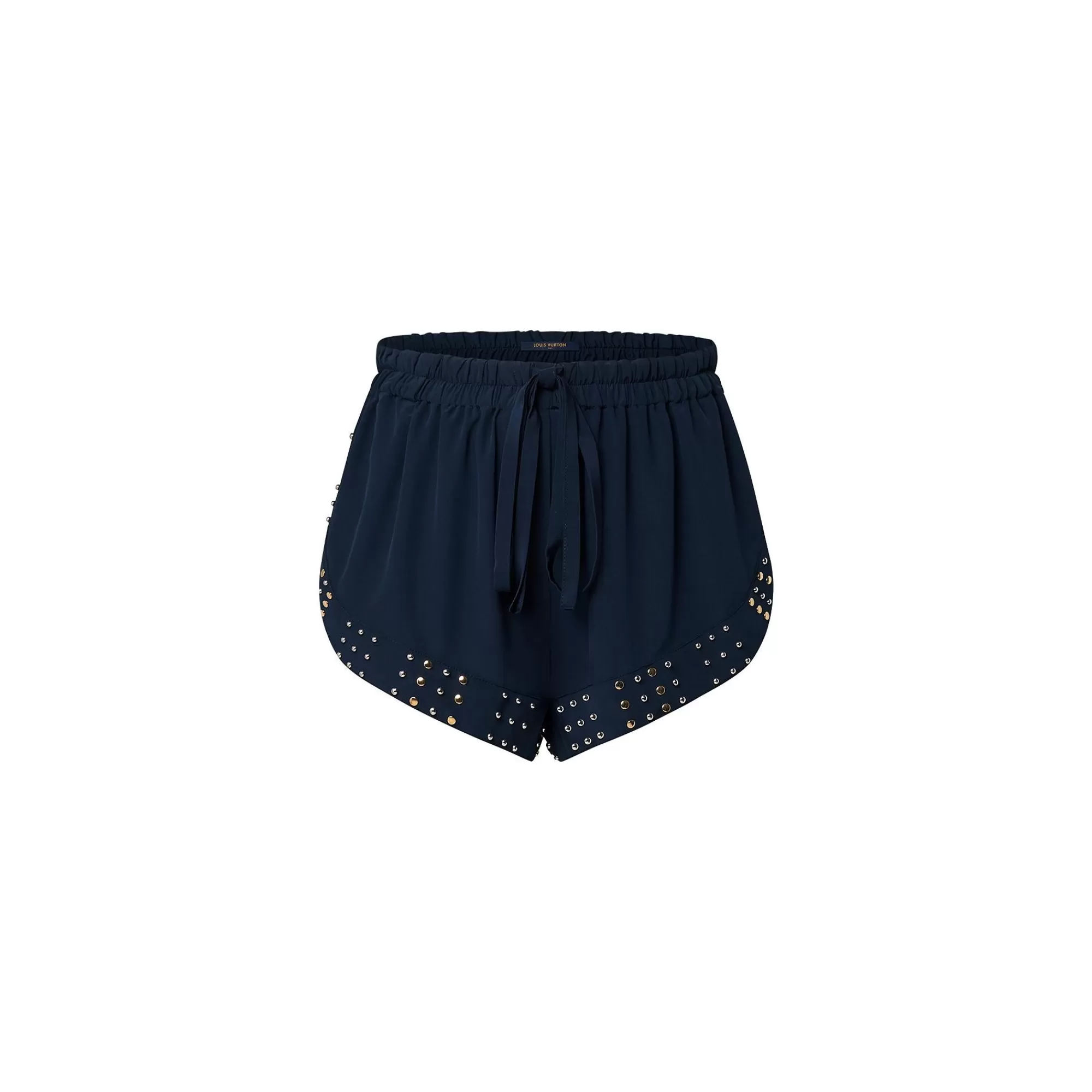 Shop Louis Vuitton Clous Trim Jogging Shorts