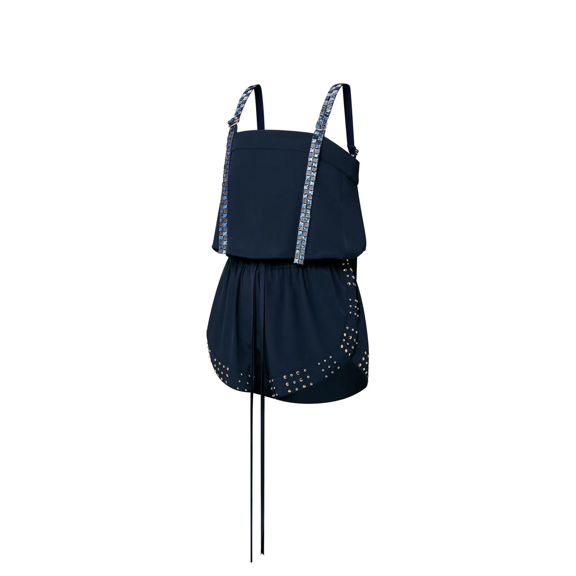 Cheap Louis Vuitton Clous Trim Playsuit