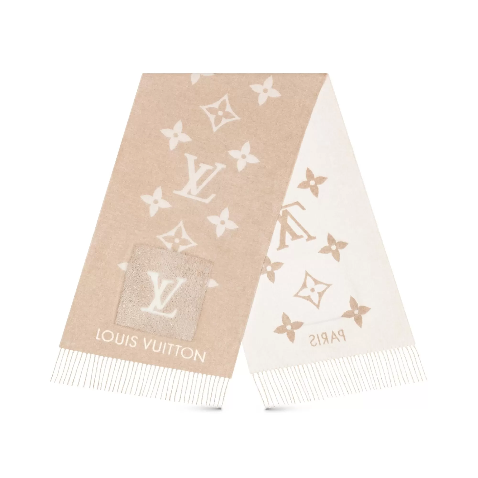 Flash Sale Louis Vuitton Cold Reykjavik Scarf Beige