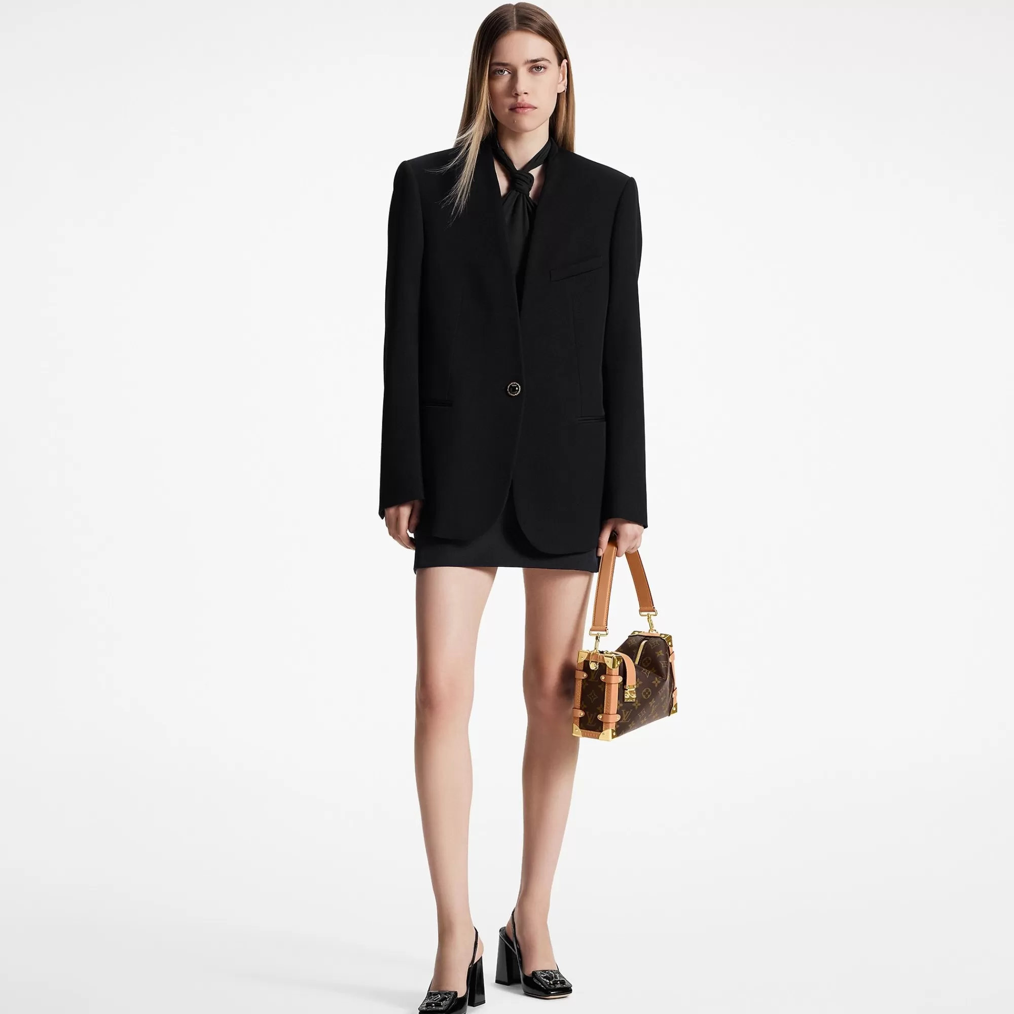 Best Louis Vuitton Collarless Wool Twill Blazer