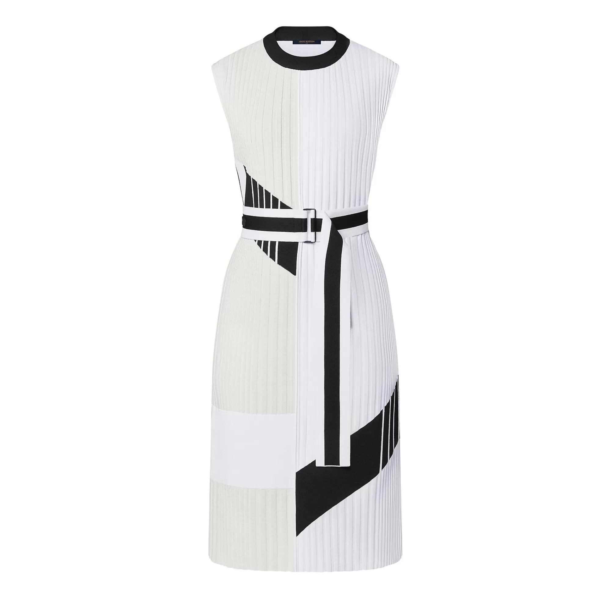 Store Louis Vuitton Color-Blocked Knit Dress