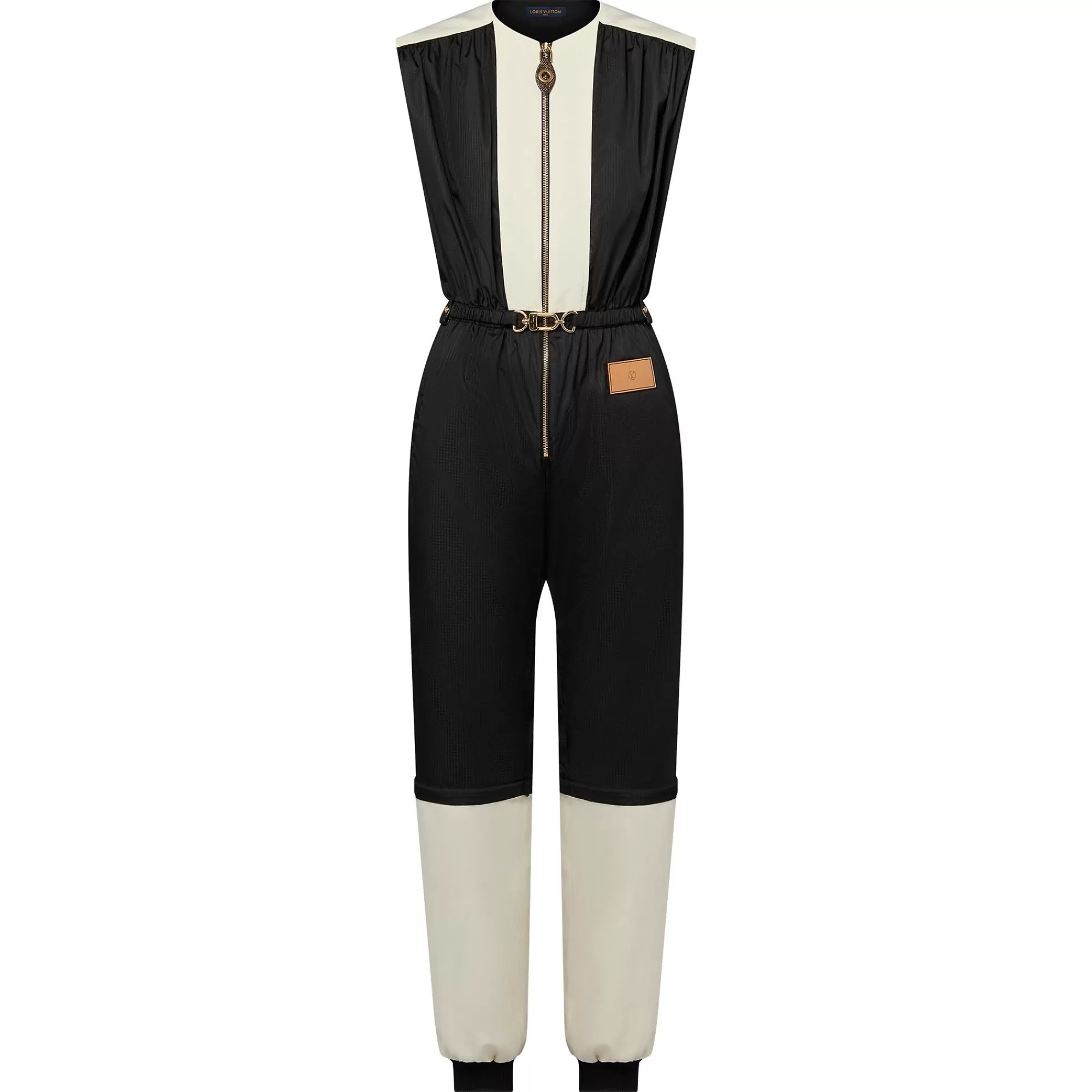 Store Louis Vuitton Color-Blocked Zip-Off Jumpsuit