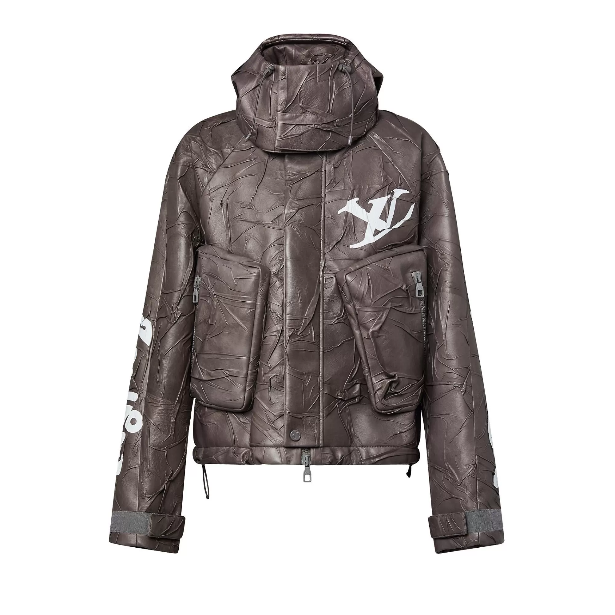 Best Louis Vuitton Compressed Leather Blouson