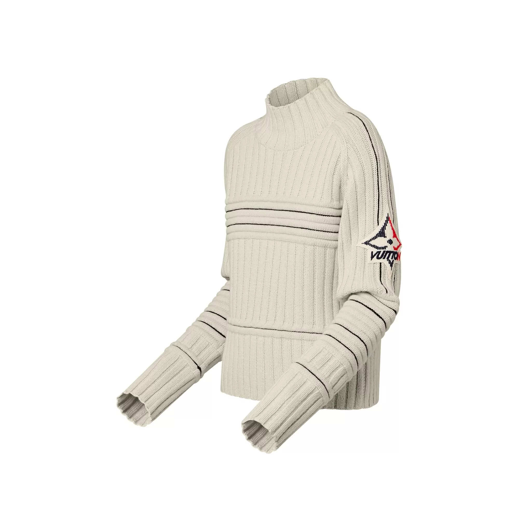 Store Louis Vuitton Contrast Accent Pullover