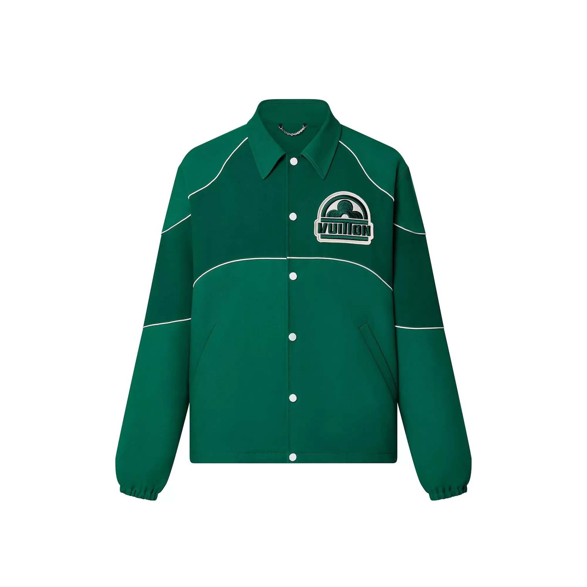 Shop Louis Vuitton Cotton Coach Jacket