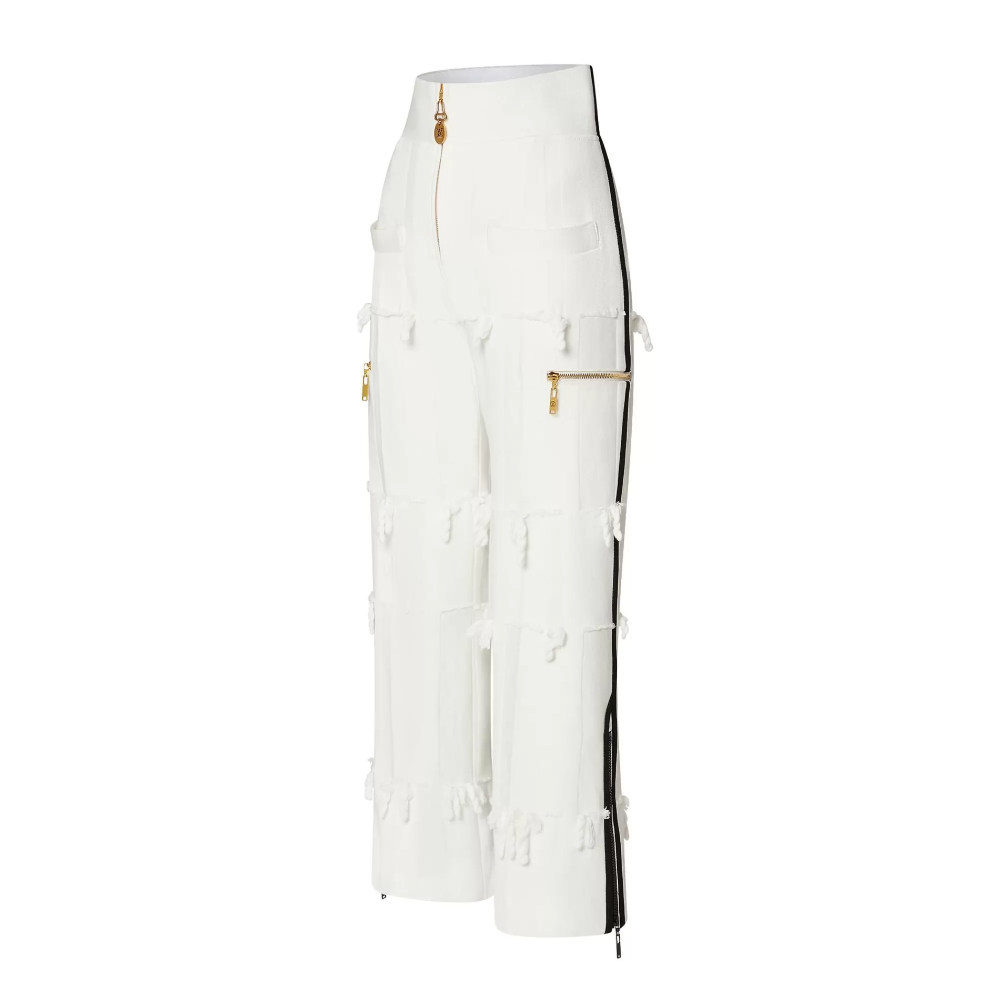 Sale Louis Vuitton Cotton Gabardine Braid Pants
